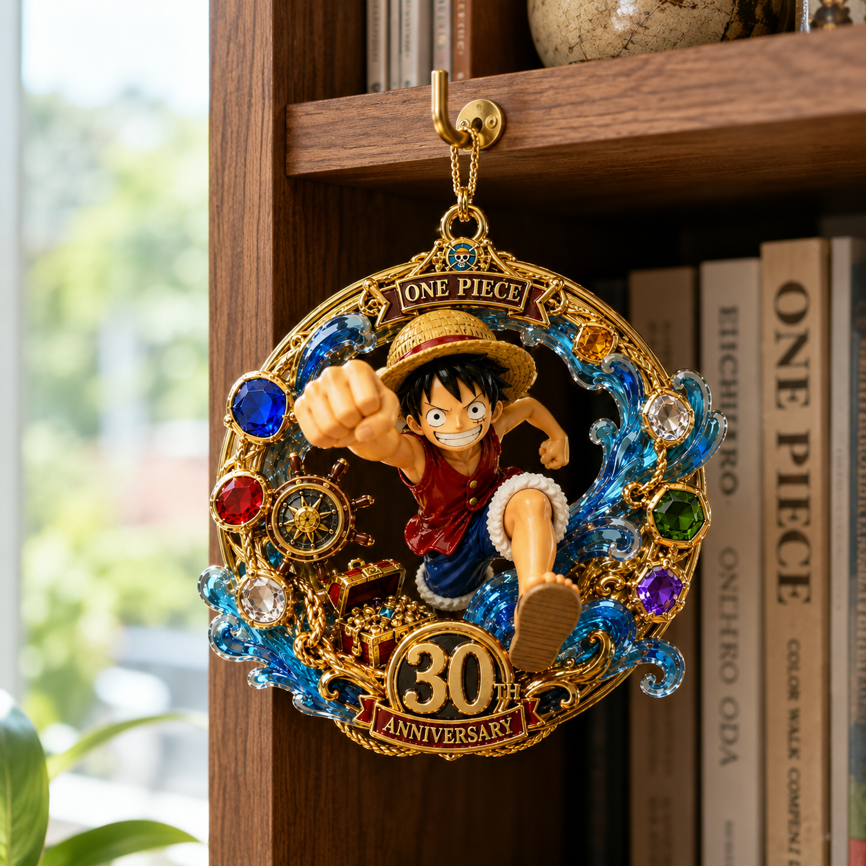 ONE PIECE 30th Anniversary 1997-2027 Treasure Voyage Christmas Ornament