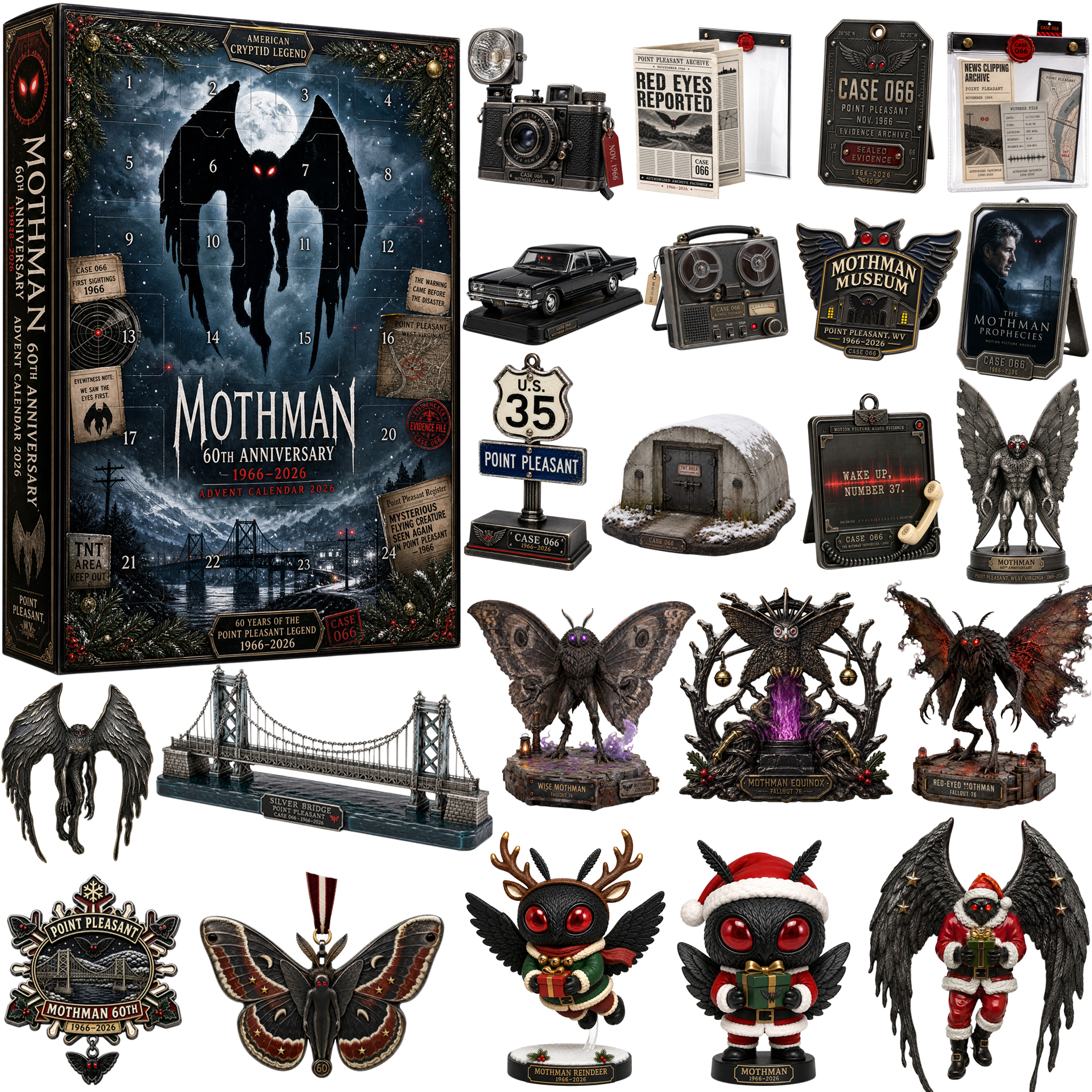 MOTHMAN — 60th Anniversary Advent Calendar 2026