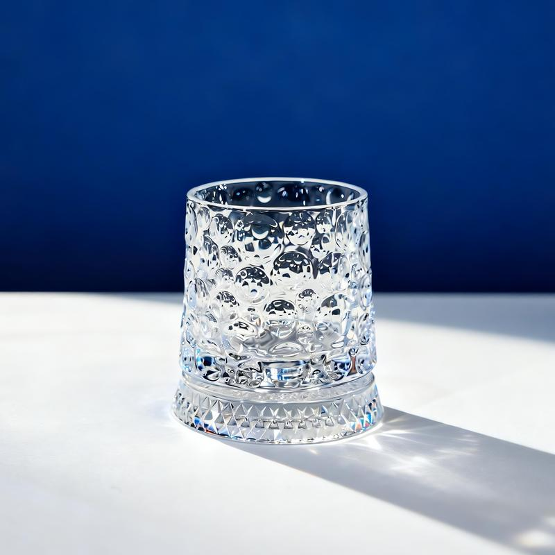 Luxury 360° Spinning Crystal Glass