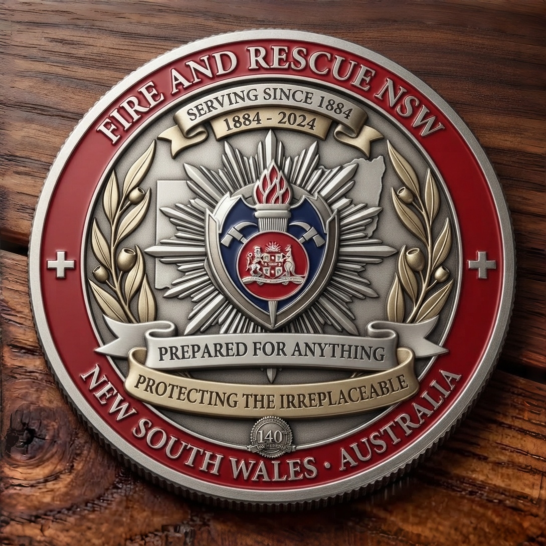 Fire and Rescue NSW 140th Anniversary Commemorative Coin