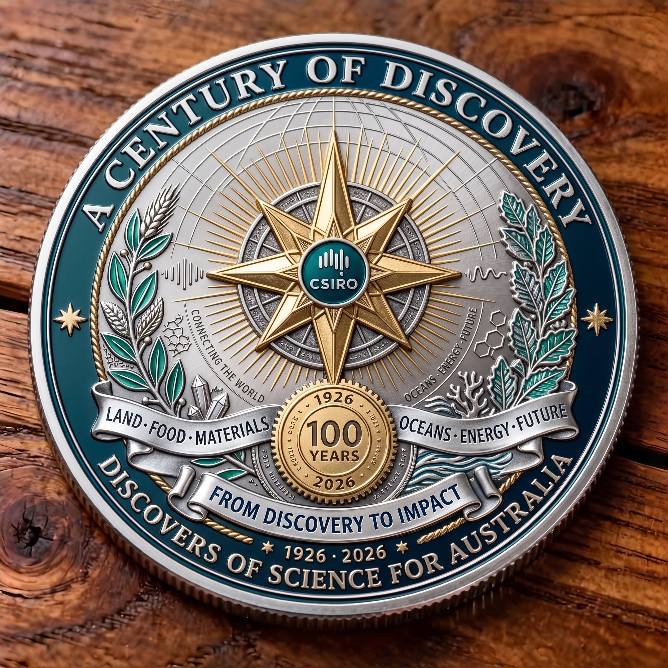 CSIRO 100th Anniversary Commemorative Coin