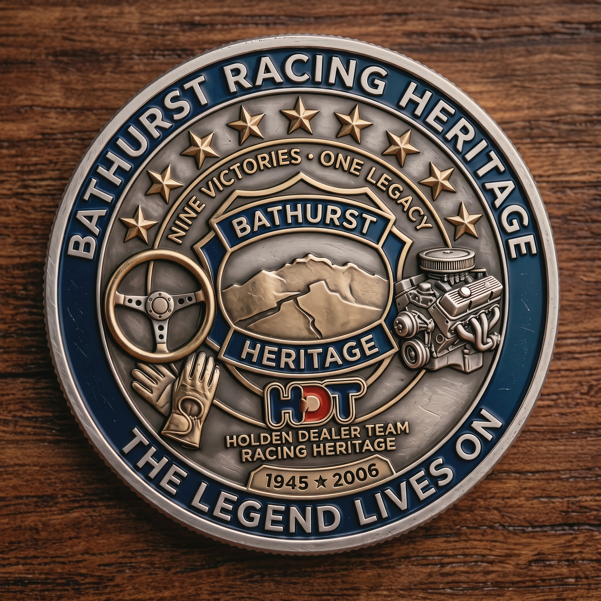 Peter Brock The Mountain King Bathurst Legacy Coin