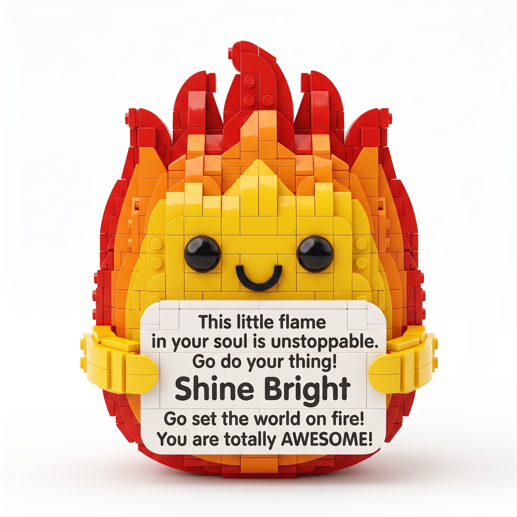 Flame Encouragement Edition Brick Set