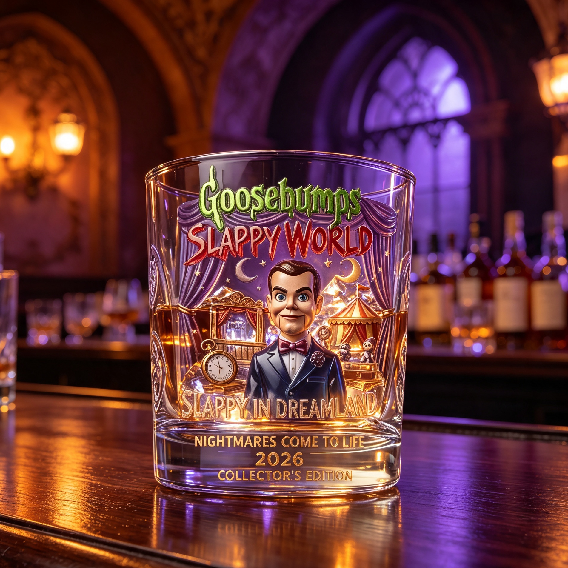 Slappy’s Dreamland Collector Glass
