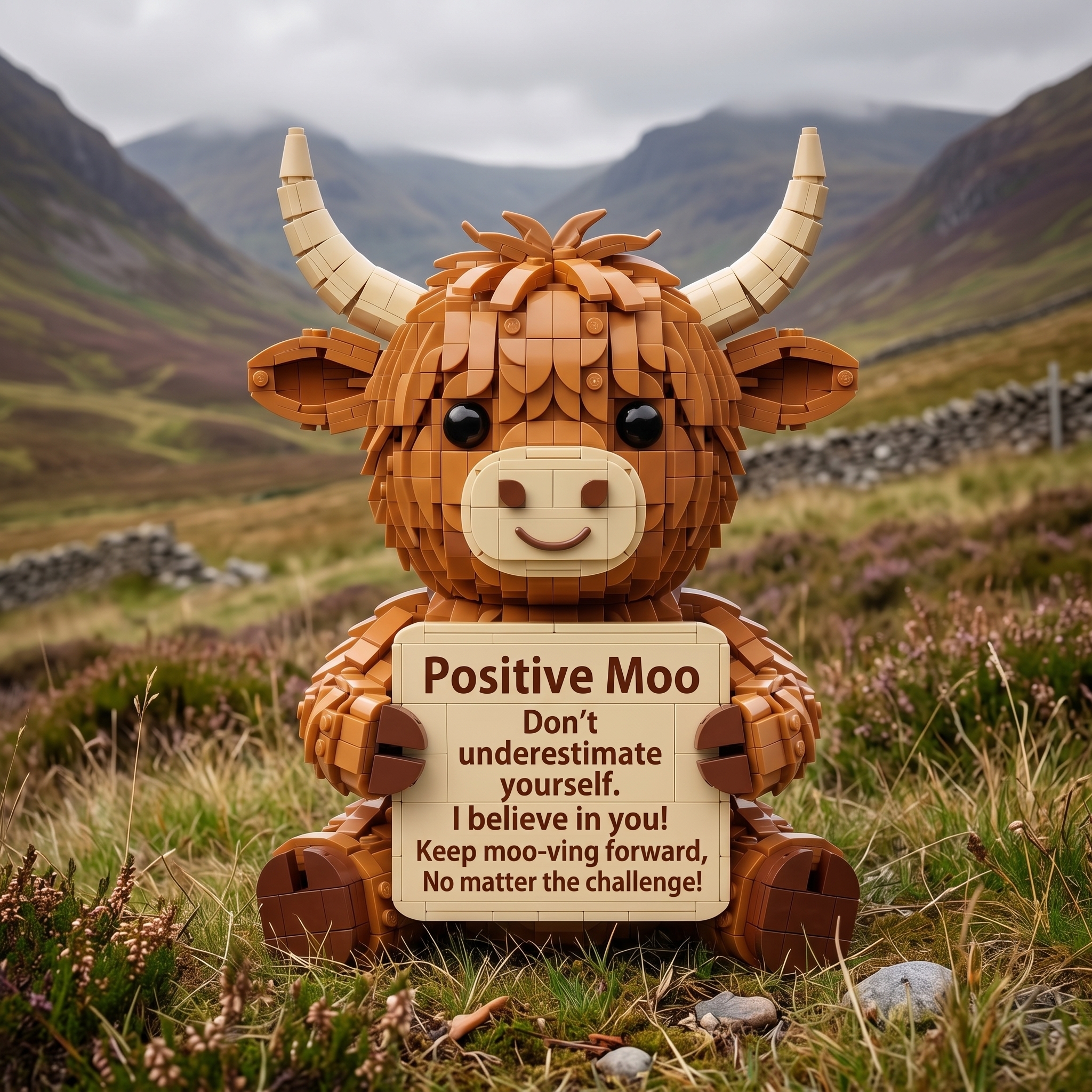 Positive Moo Edition Brick Set