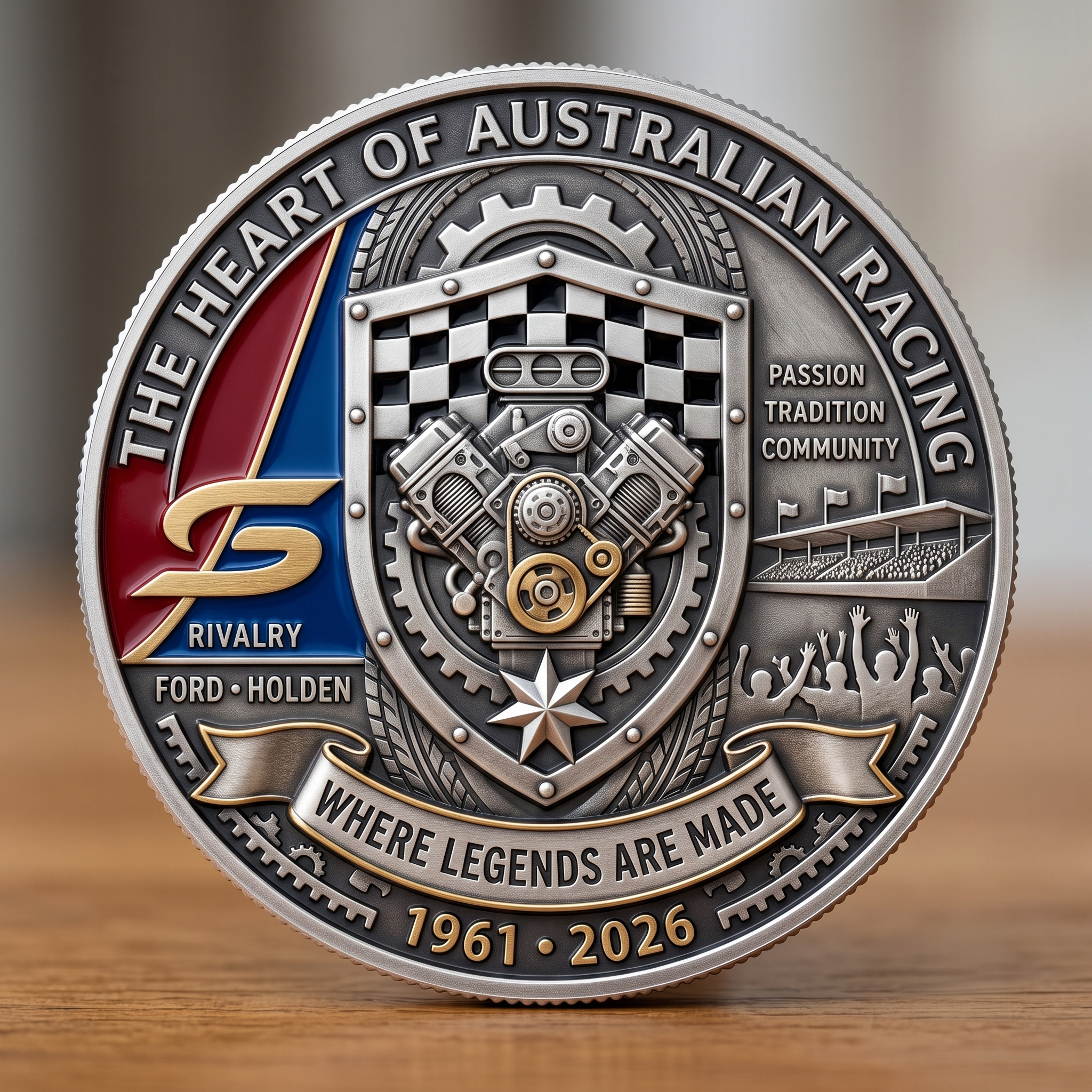 Supercars Championship 65th Anniversary Coin
