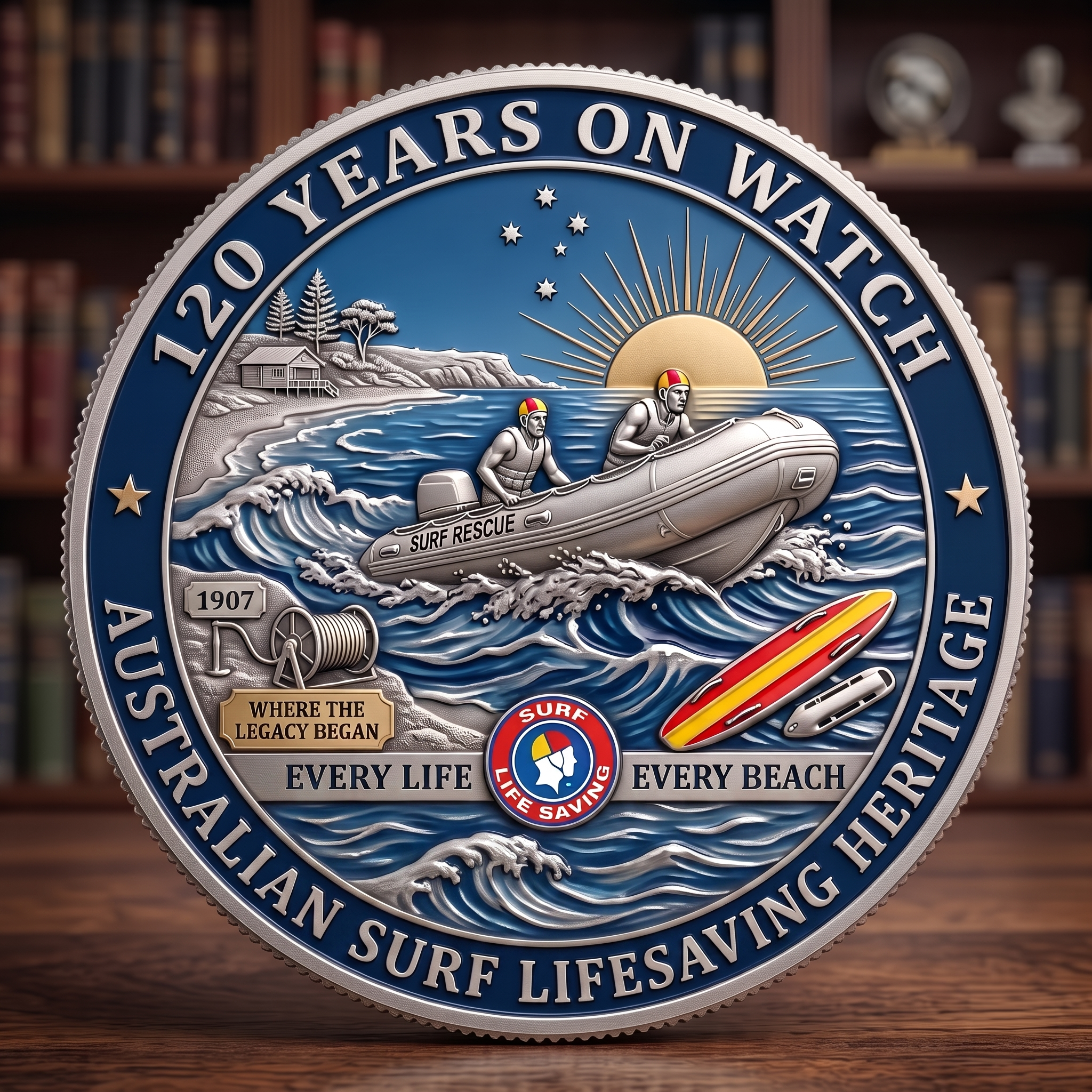 Surf Life Saving Australia 120th Anniversary Commemorative Coin
