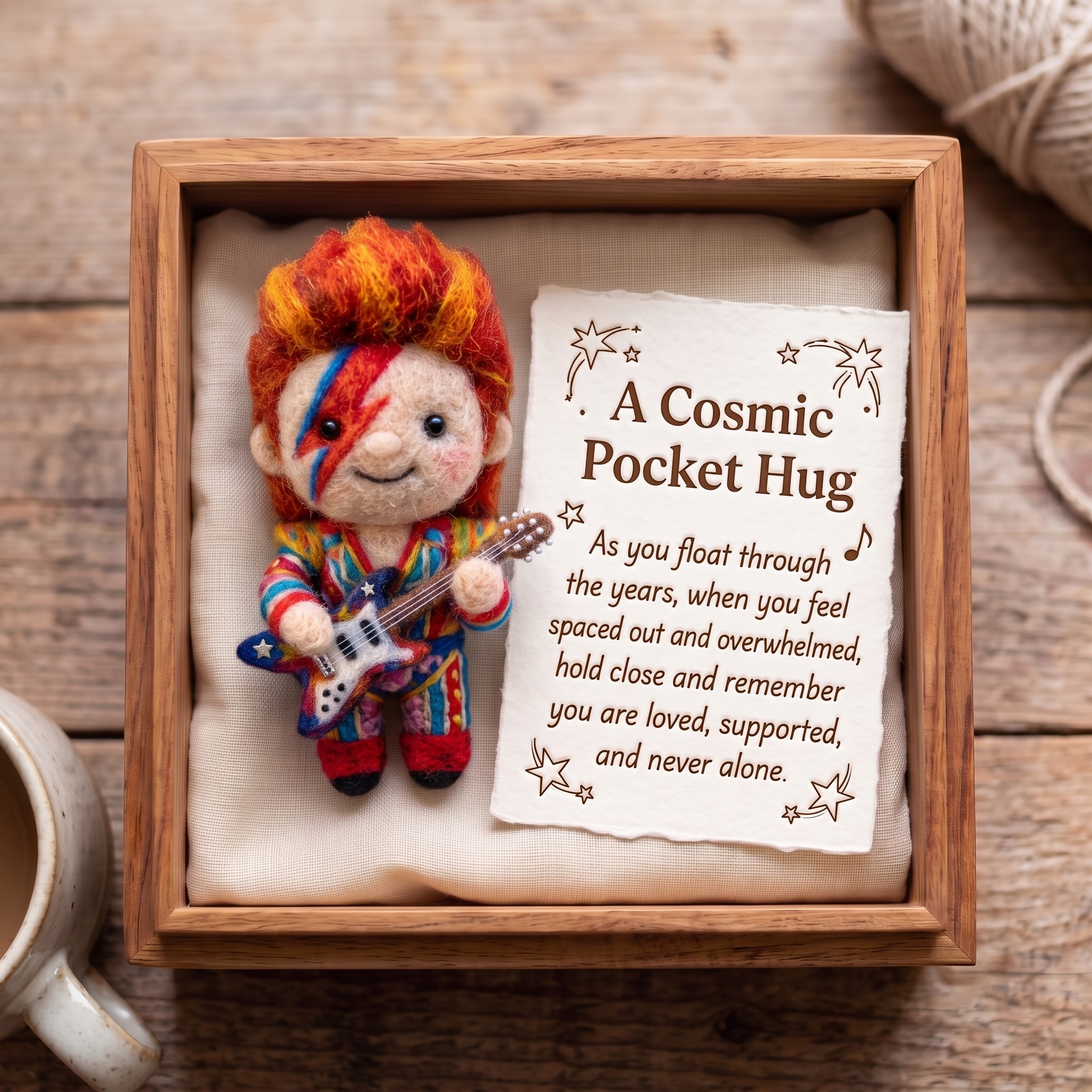 David Bowie Pocket Hug