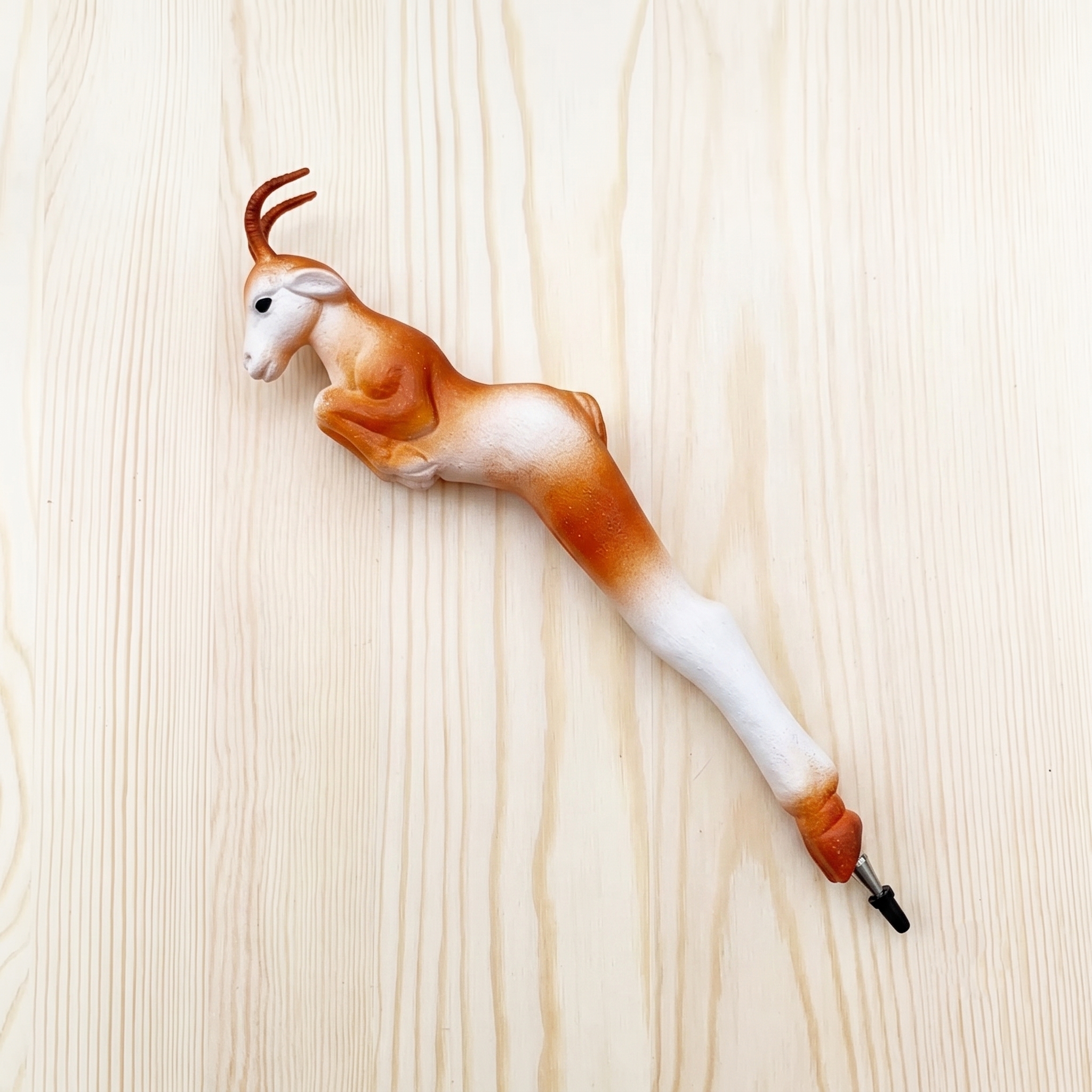 🦩 Handcrafted Wooden Animal Ballpoint Pens