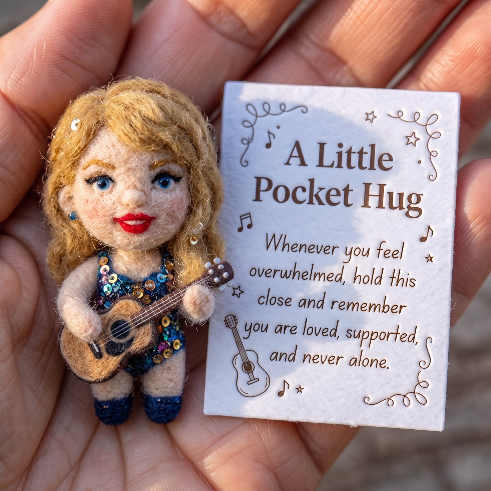 Taylor Swift Inspired  Pocket Hug