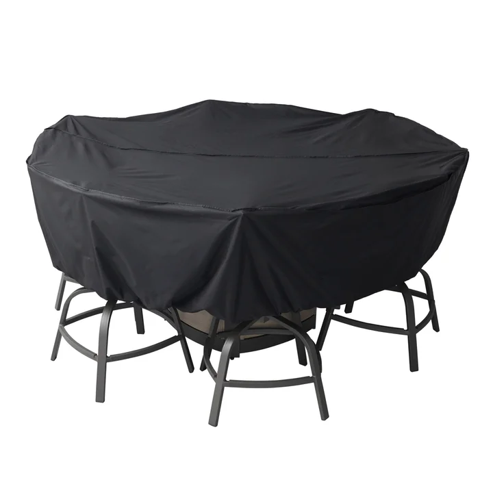 7-piece Fire Outdoor Patio High Dining Set