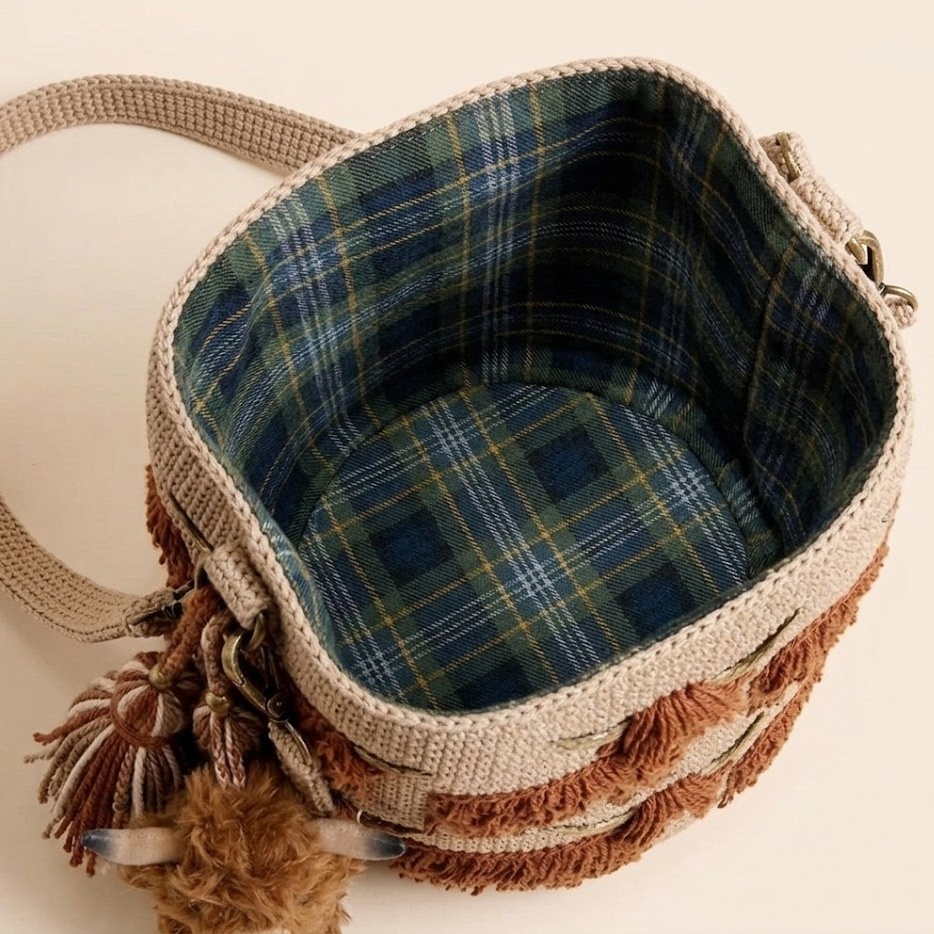 Handcrafted Crochet Highland Bag