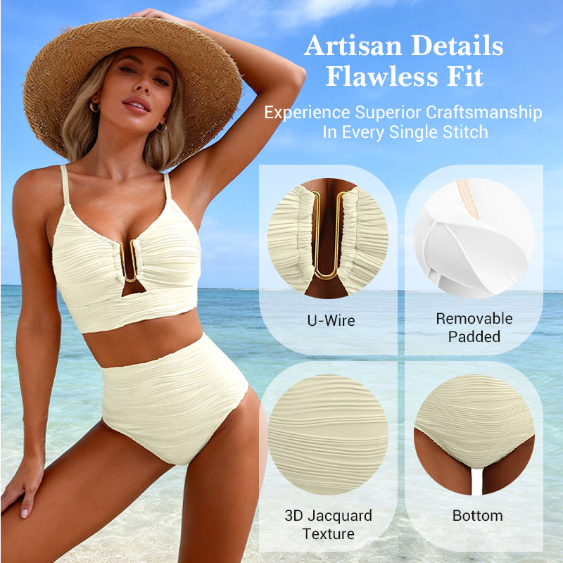 🎉 This Week's Special Offer – 25% off ✨ Women's High-Waisted Push-Up Bikini