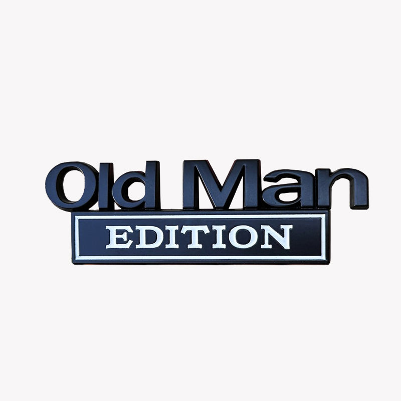 Car badges for seniors/🚗 Old Man Edition car badges