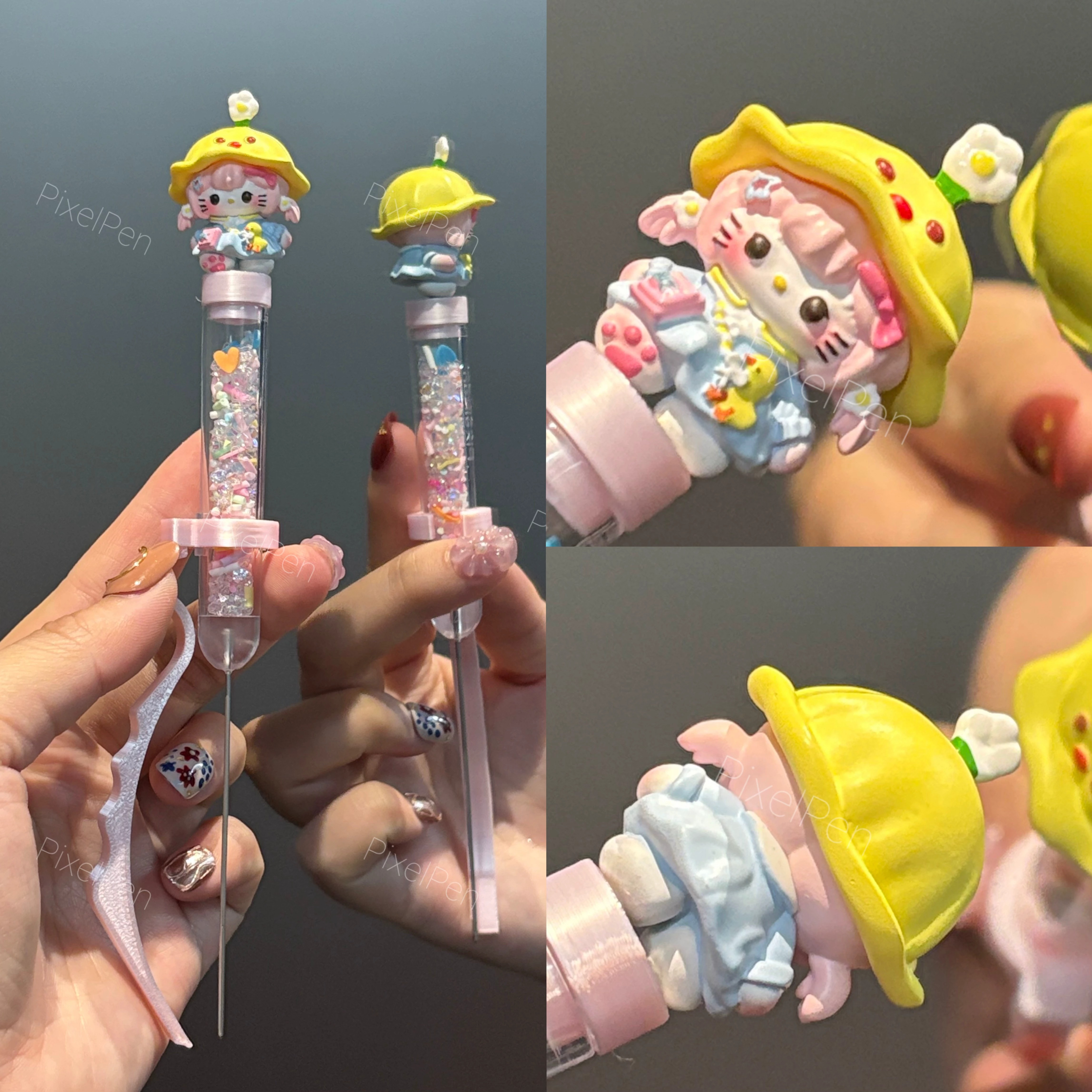 PixelPen Press-Grip Bead Pen Tool for 2.6mm Mini Beads | KT Pearlescent Series