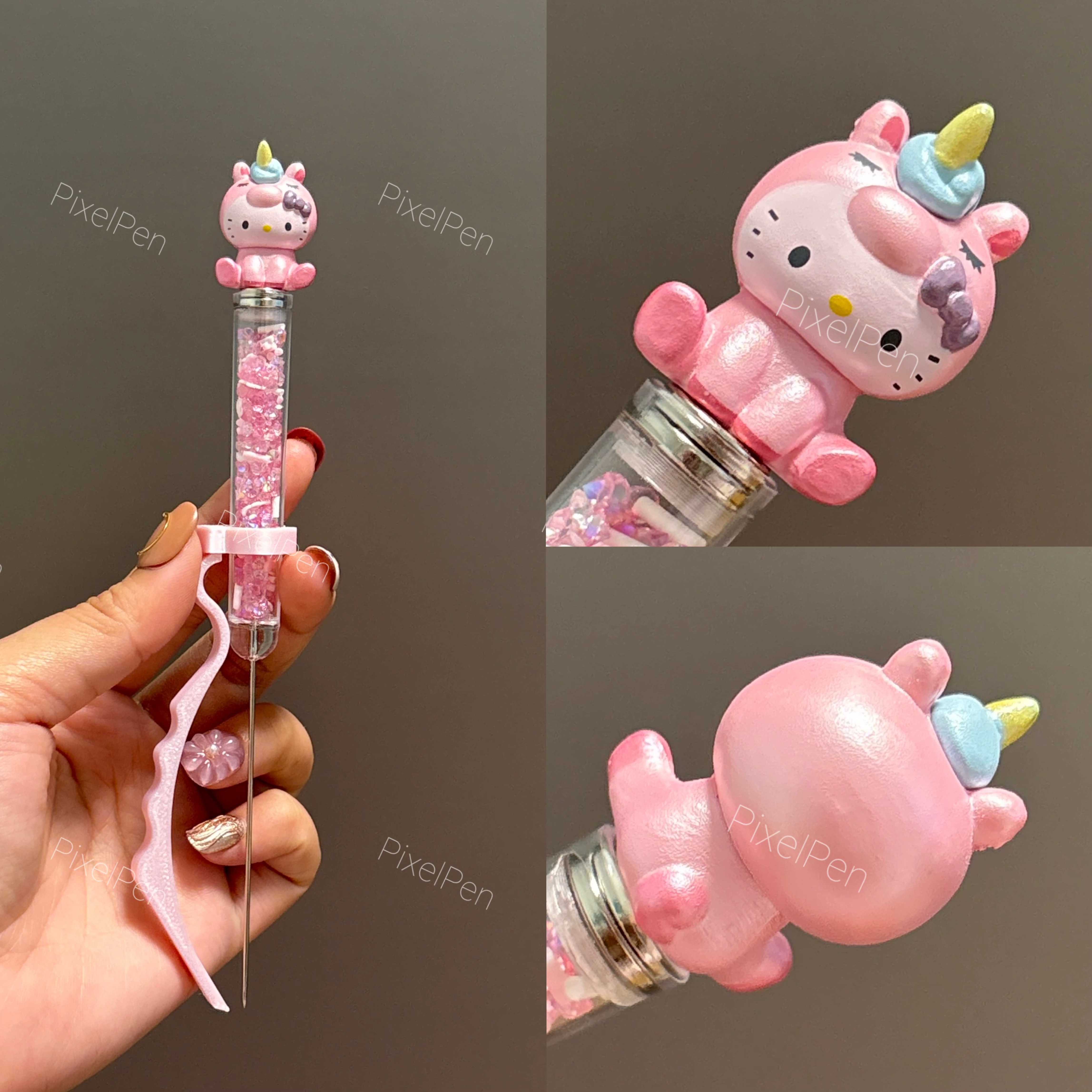 PixelPen Press-Grip Bead Pen Tool for 2.6mm Mini Beads | KT Pearlescent Series