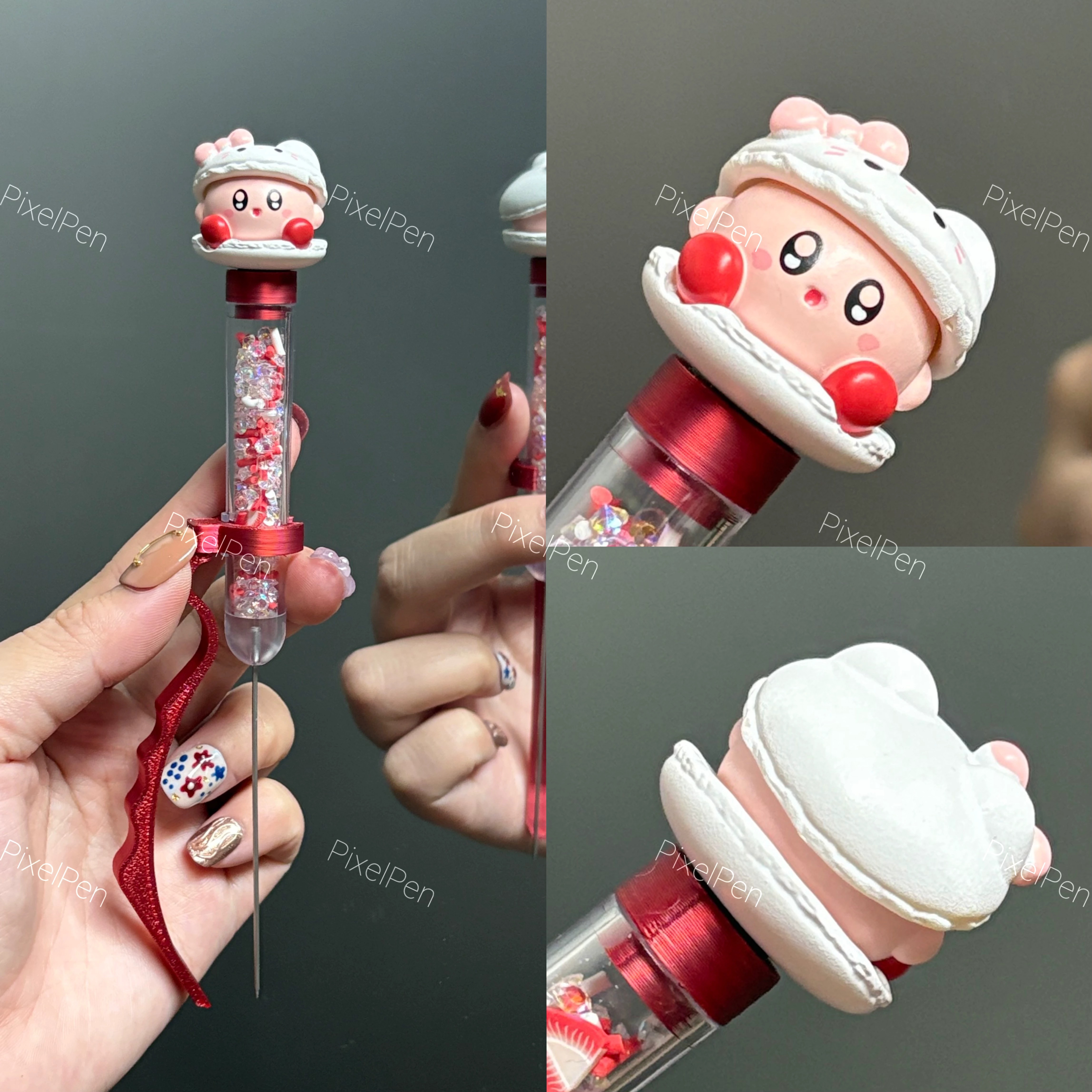 PixelPen Press-Grip Bead Pen Tool for 2.6mm Mini Beads | KT Pearlescent Series