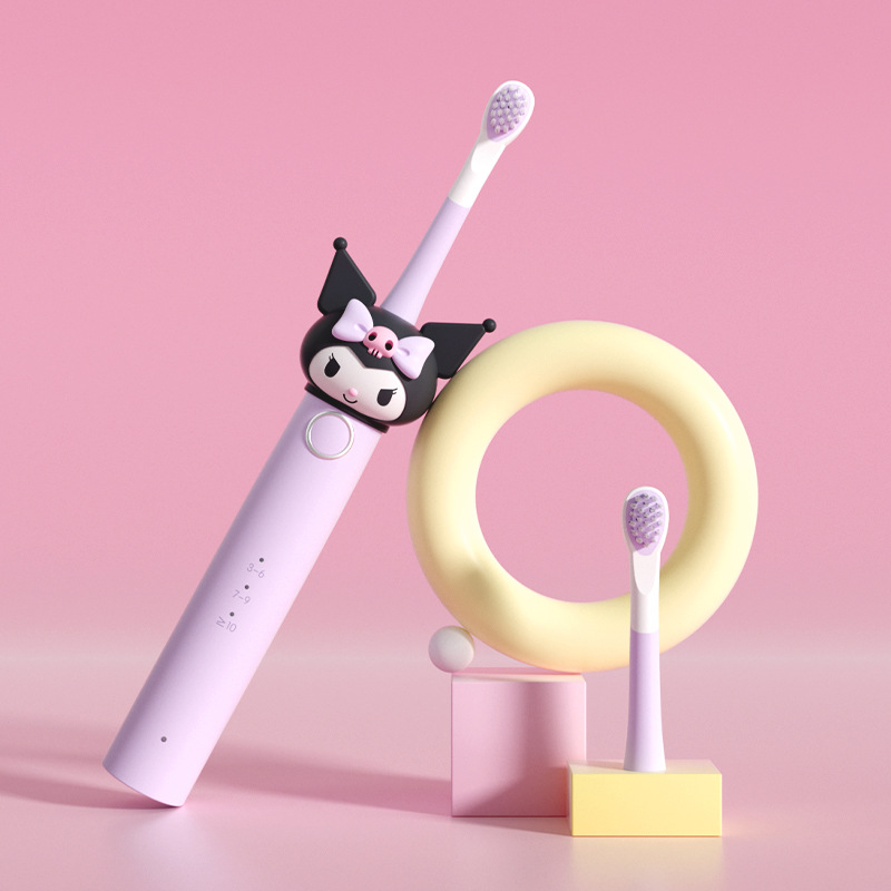 Kitty soft Hair Electric Toothbrush gift new