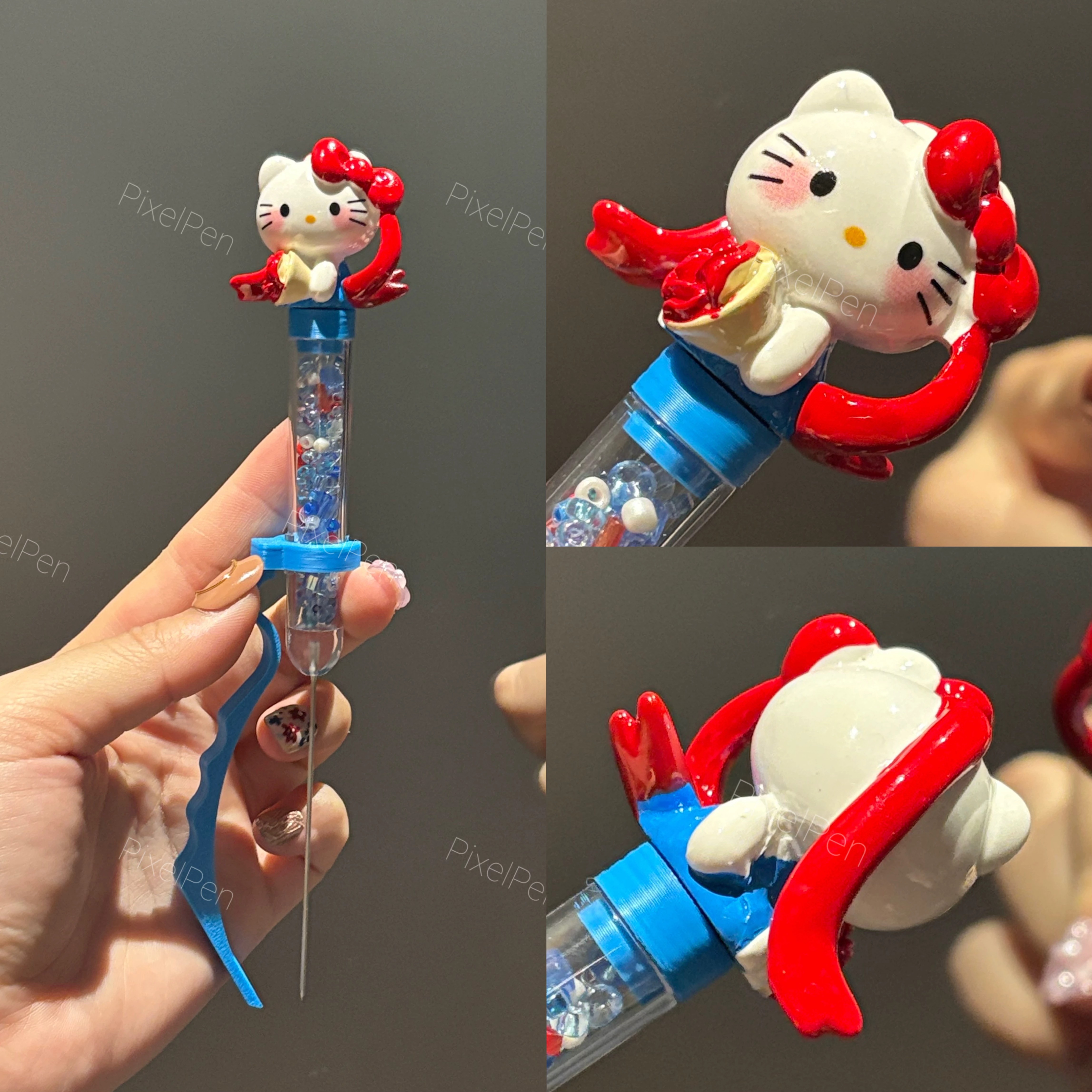 PixelPen Press-Grip Bead Pen Tool for 2.6mm Mini Beads | KT Pearlescent Series