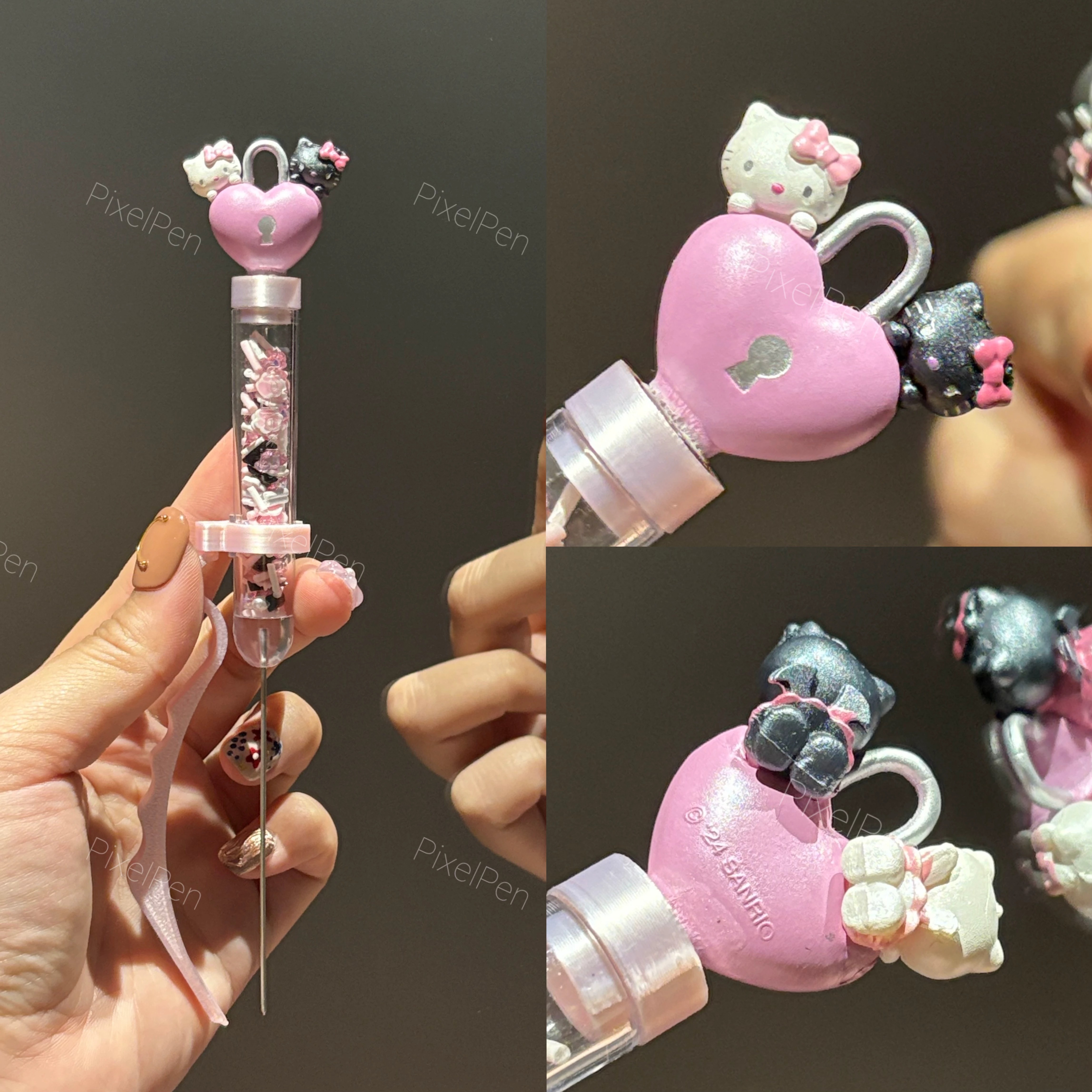 PixelPen Press-Grip Bead Pen Tool for 2.6mm Mini Beads | KT Pearlescent Series