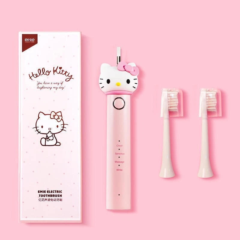 Kitty soft Hair Electric Toothbrush gift new