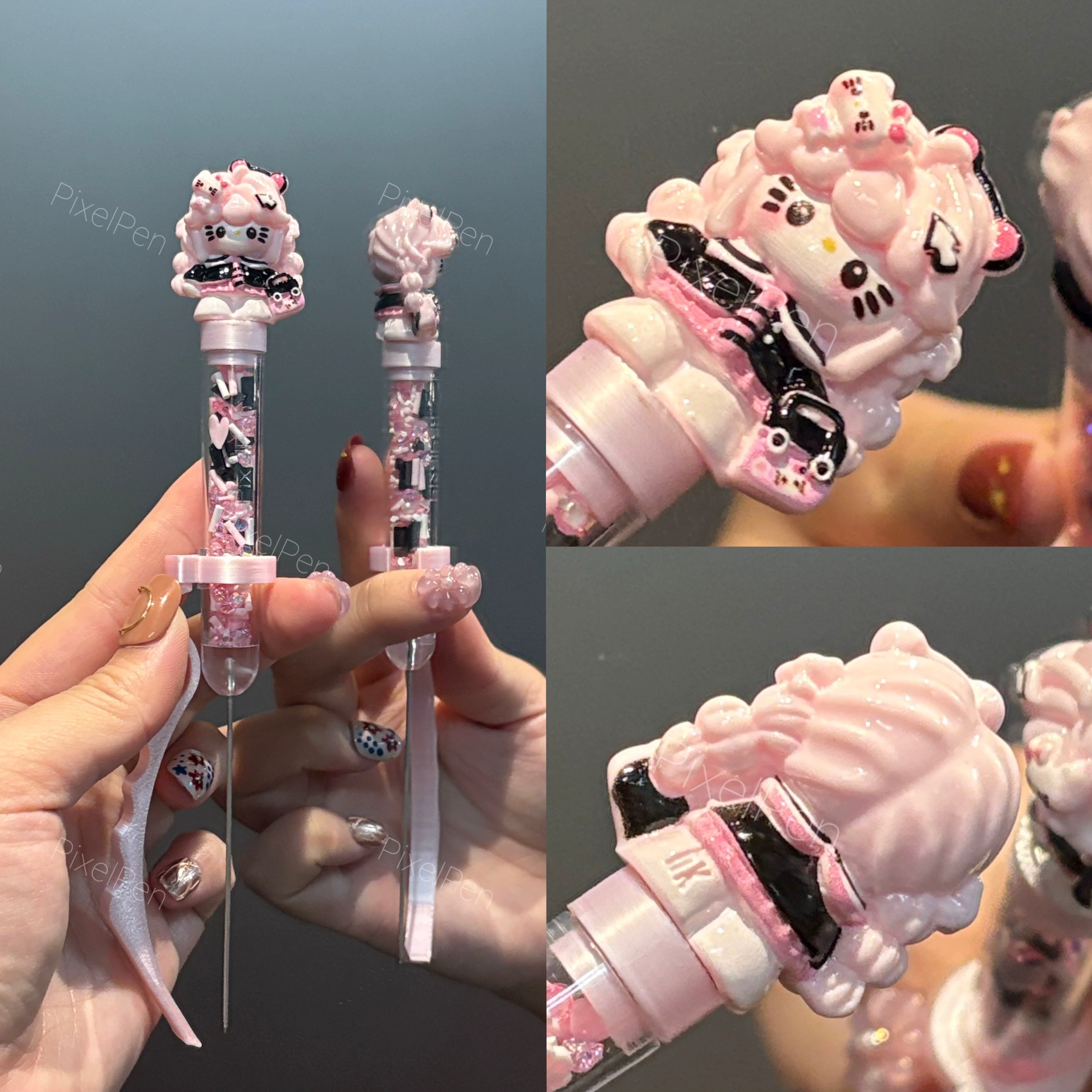 618 Sale | PixelPen Magnetic-Grip Bead Pen for 2.6mm Mini Beads | Kuromi KT