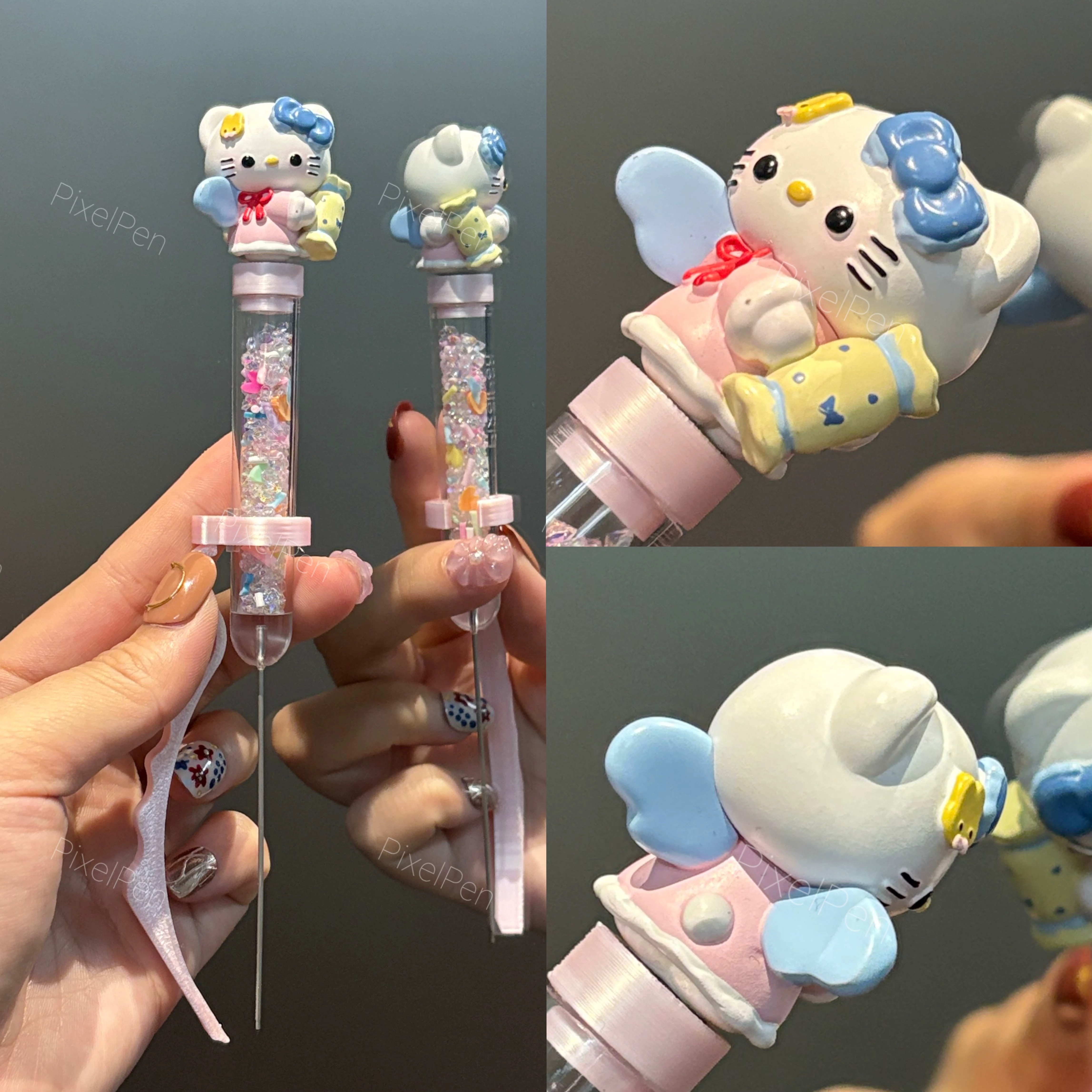 PixelPen Press-Grip Bead Pen Tool for 2.6mm Mini Beads | KT Pearlescent Series