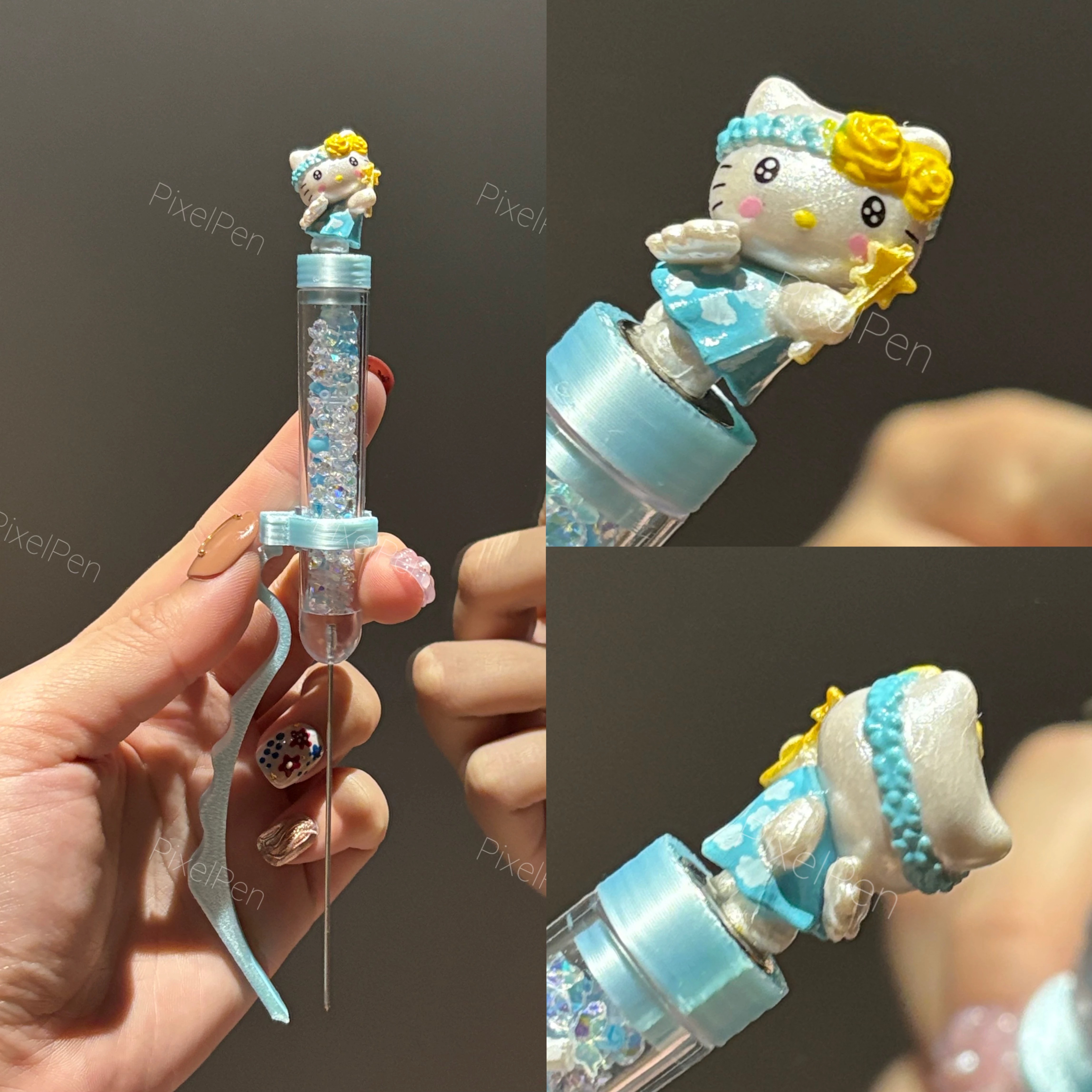PixelPen Grip Bead Pen Tool for 2.6mm Mini Beads | Pearlescent Series KT
