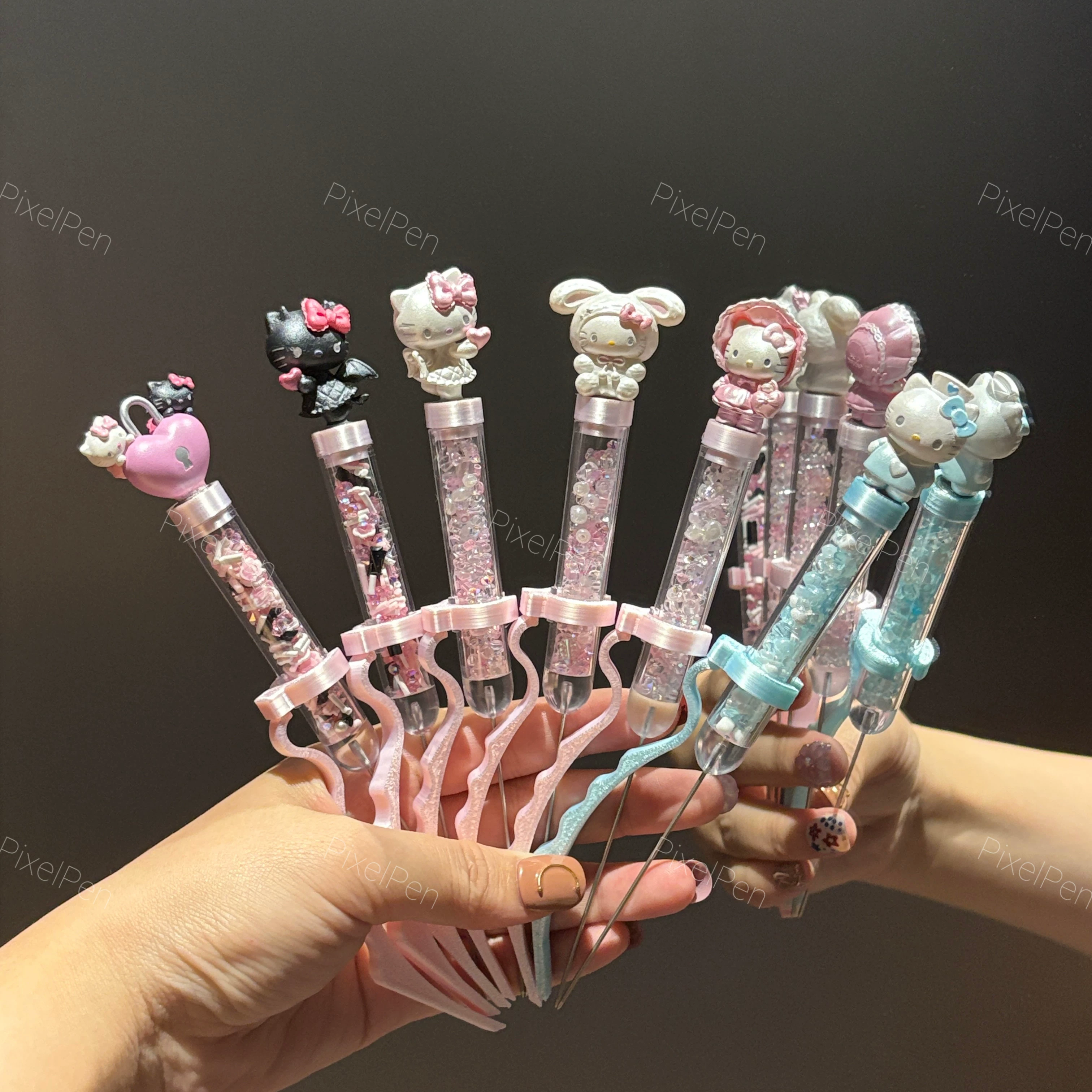 PixelPen Press-Grip Bead Pen Tool for 2.6mm Mini Beads | KT Pearlescent Series