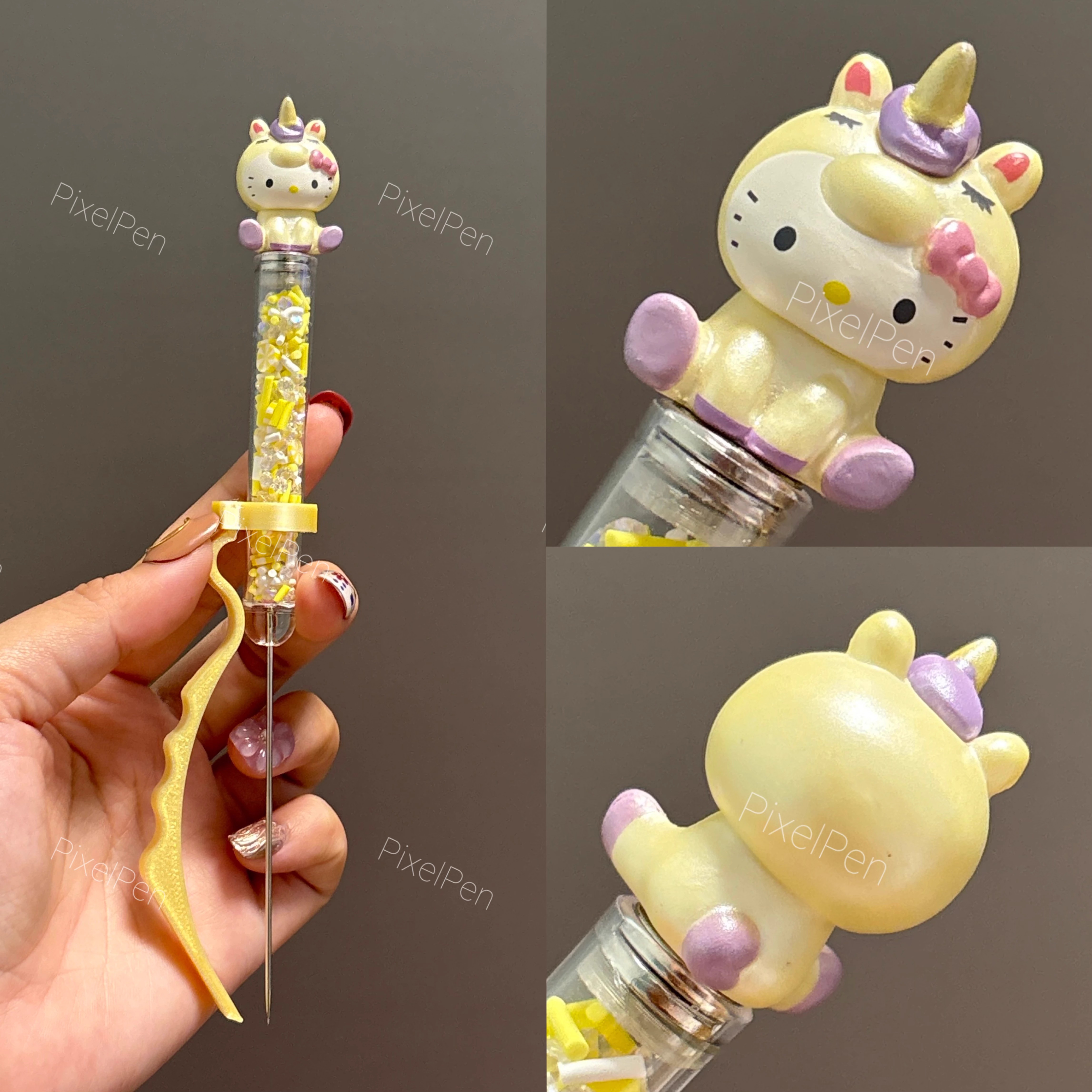 PixelPen Press-Grip Bead Pen Tool for 2.6mm Mini Beads | KT Pearlescent Series