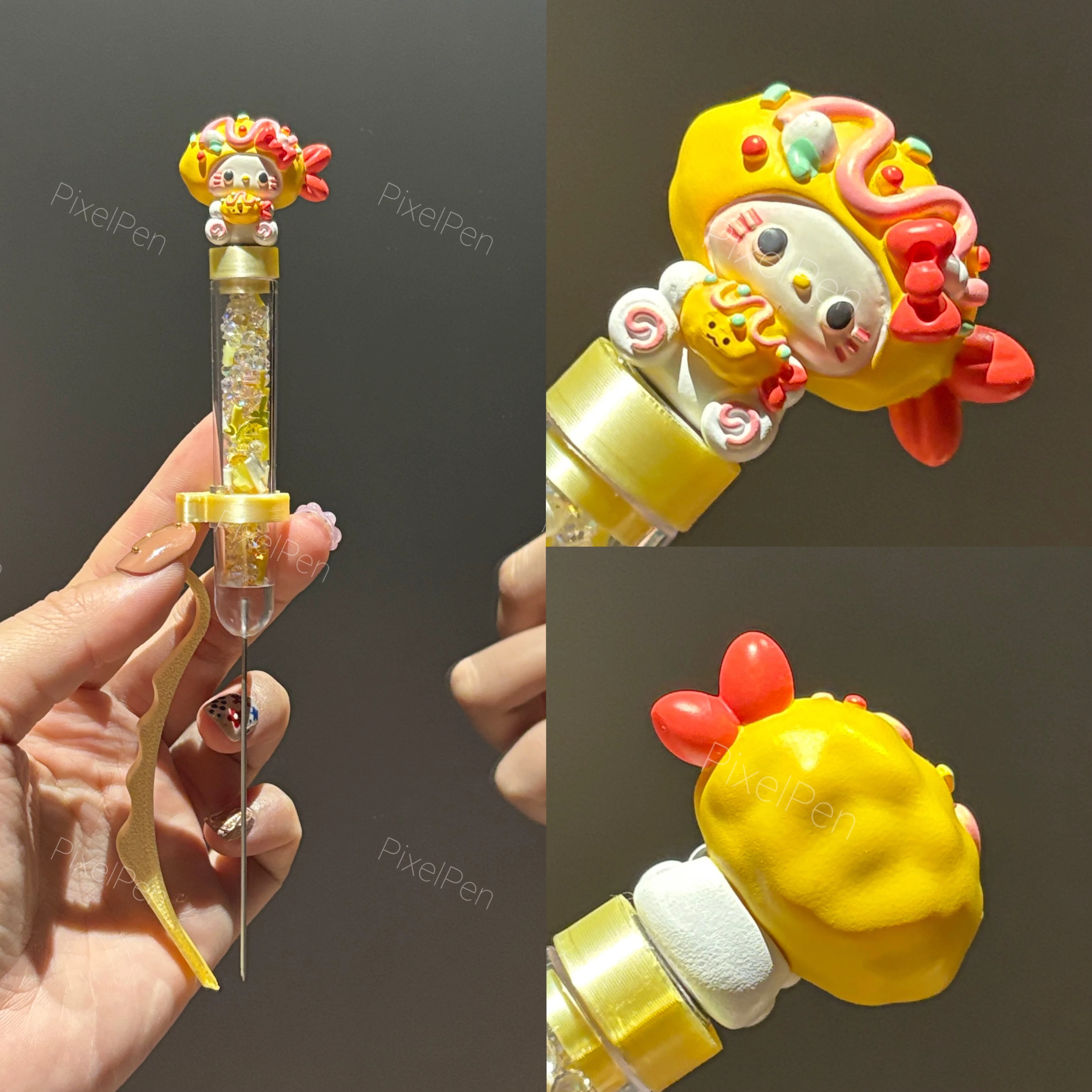 PixelPen Press-Grip Bead Pen Tool for 2.6mm Mini Beads | KT Pearlescent Series