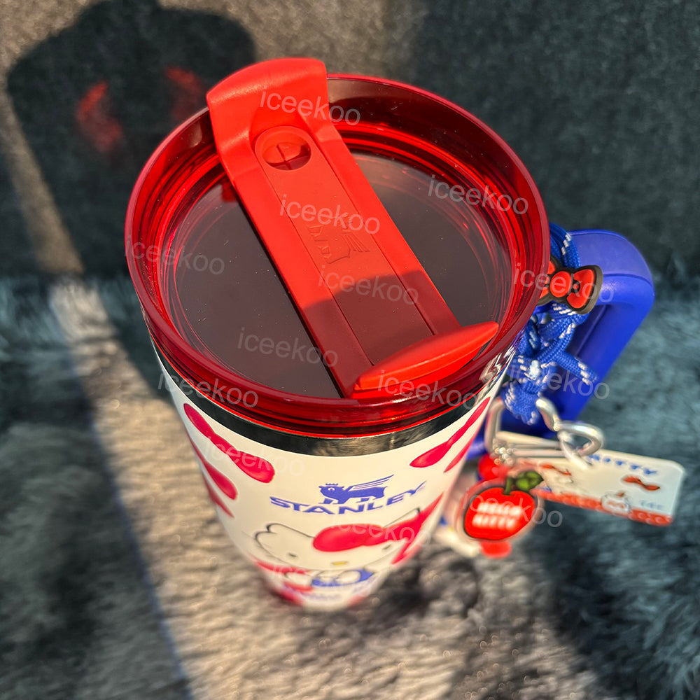 🦋Bow Kitty 40oz Tumbler 💕Includes Accessories💕
