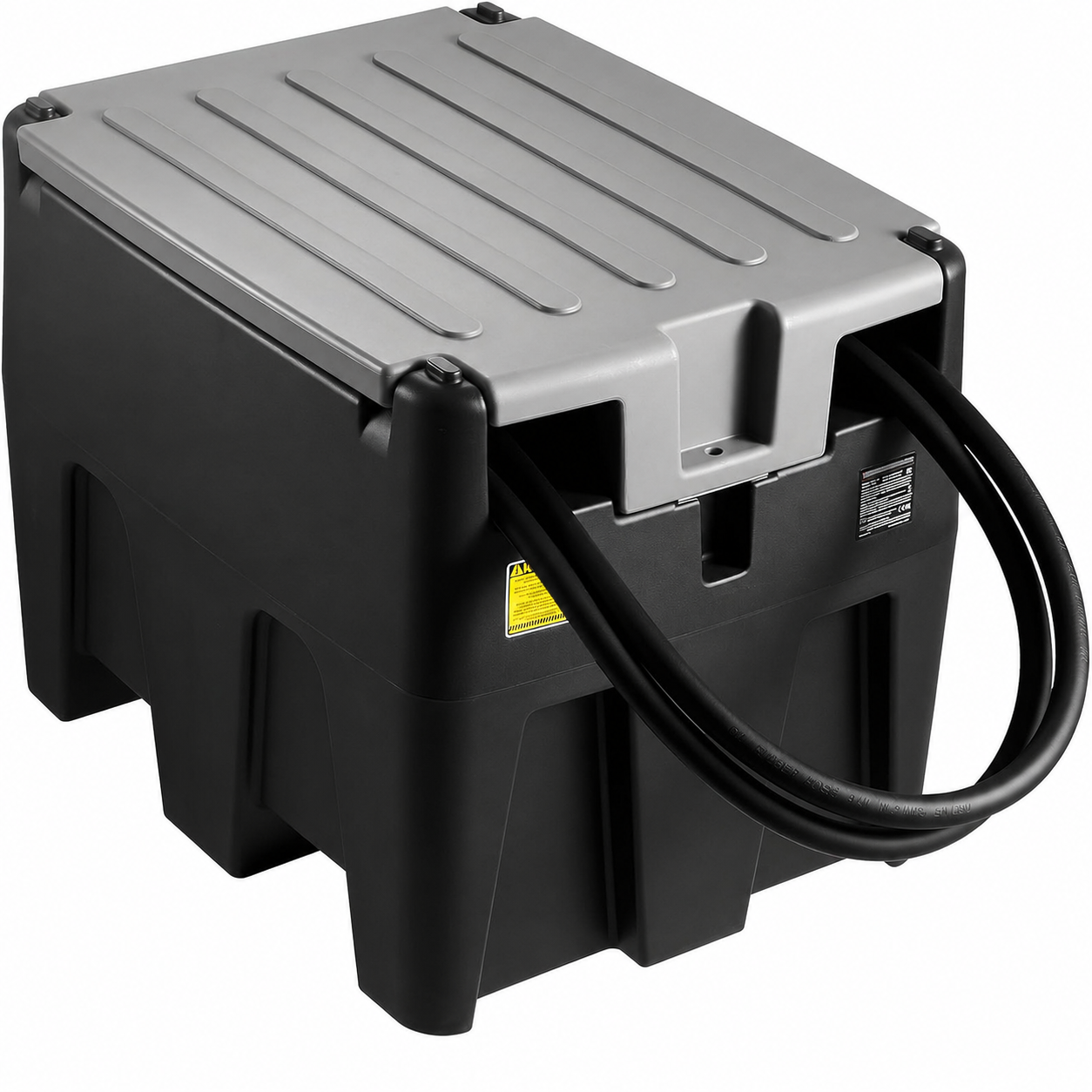 🔥 128-Gallon Portable Diesel Transfer Tank with 12V Pump, 10 GPM Fast Flow & 13.1ft Hose — Easy Fueling for Trucks, Farms & Jobsites