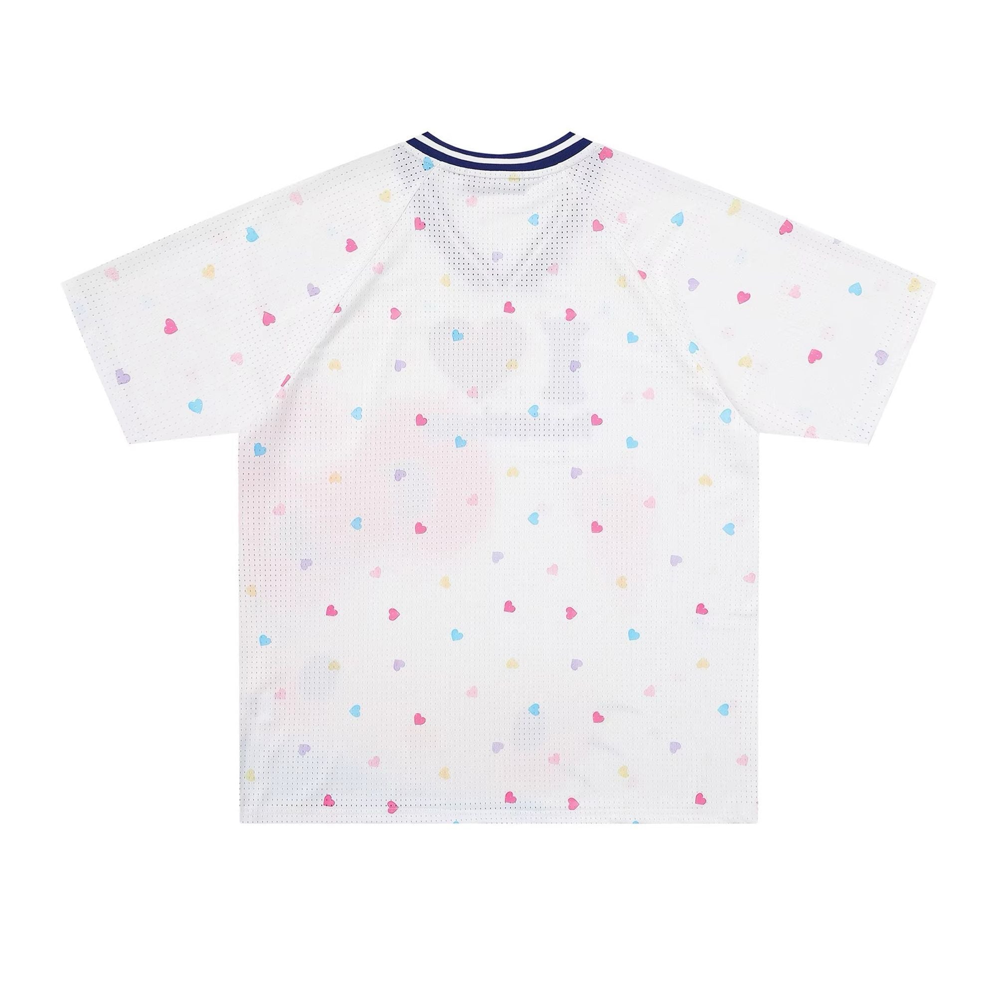 Hello Kitty White Jersey Loose T-Shirts