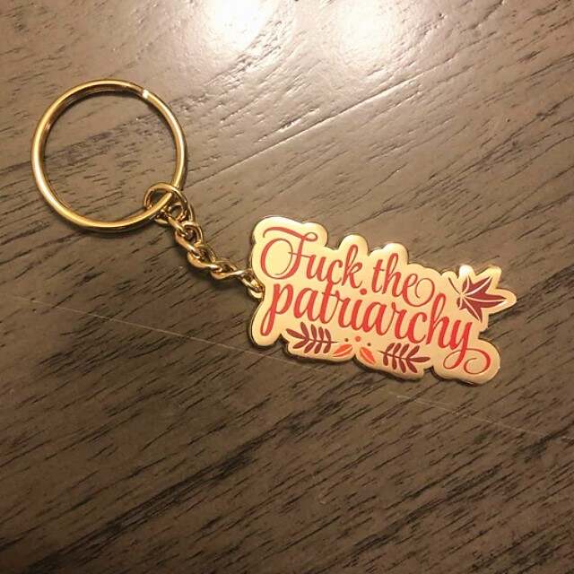 F*ck the Patriarchy Keychain