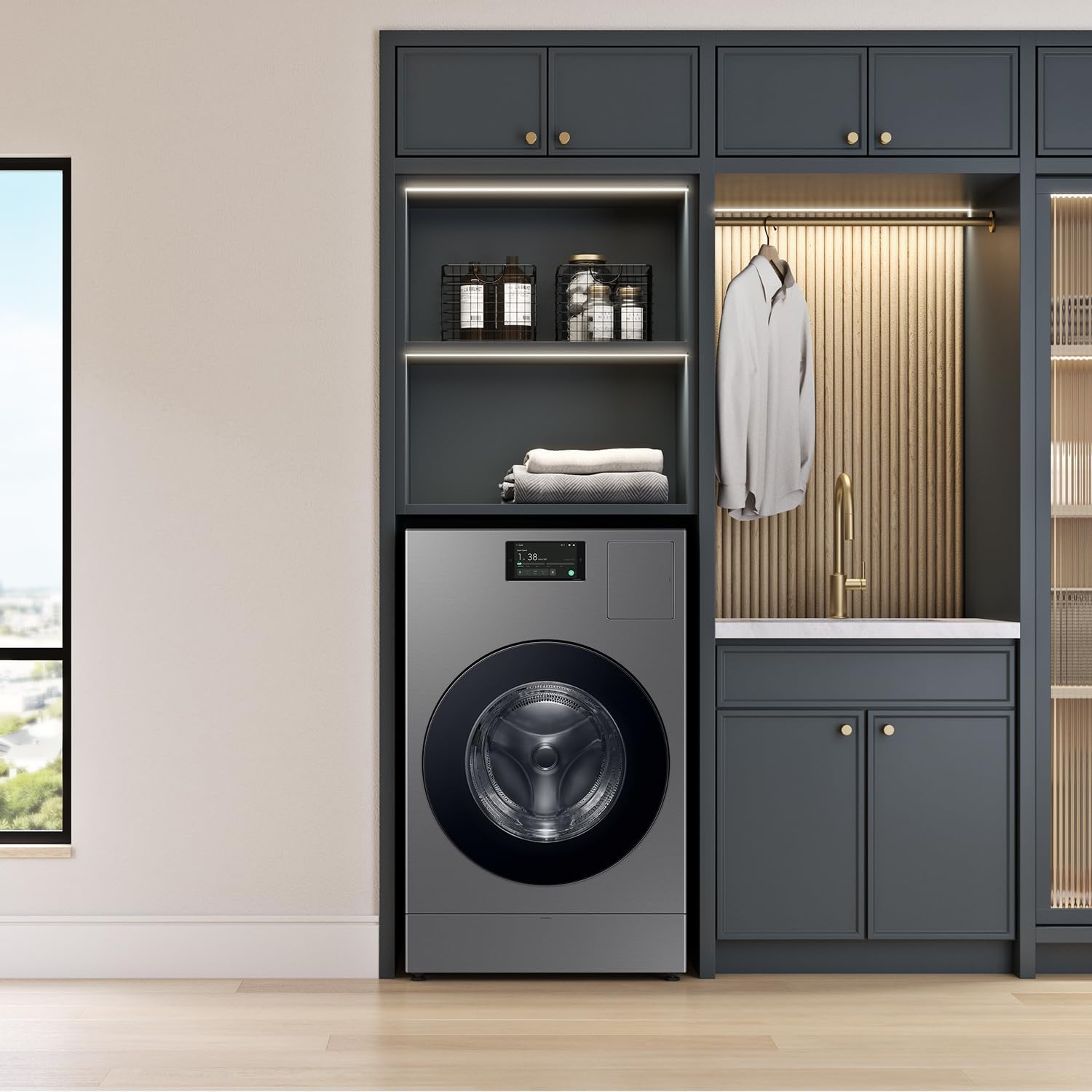 🔥 Smart 5.3 Cu.Ft. All-in-One Washer Dryer Combo – Ultra Capacity Front Load Laundry Machine | Limited Time Deal
