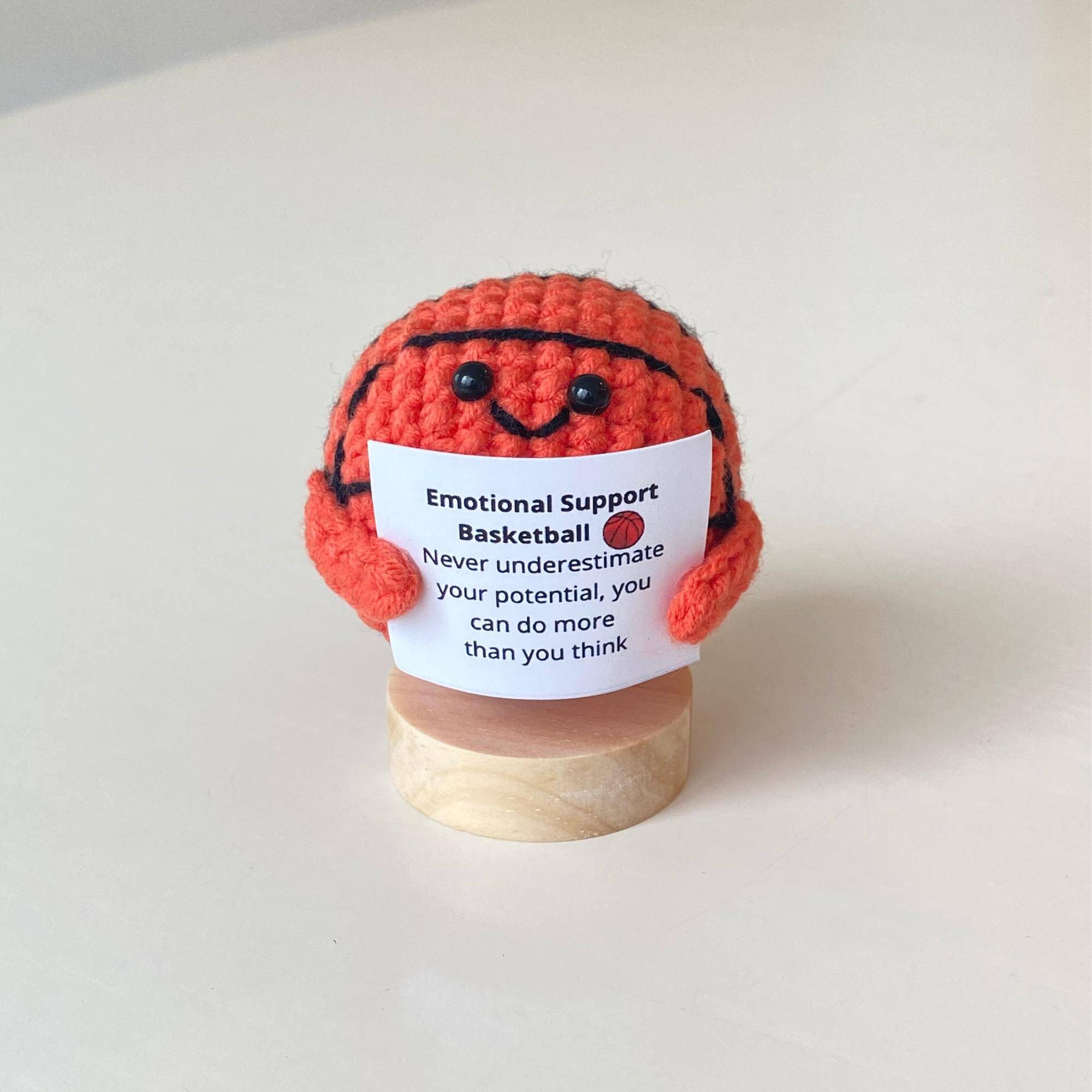 Crochet Emotional Support Basketball