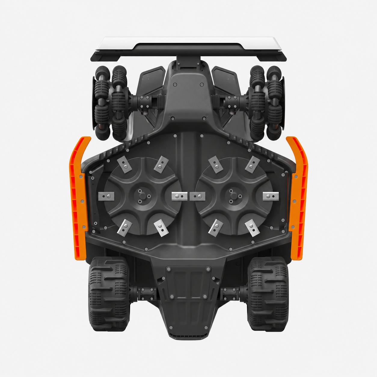 🔥 Smart All-Terrain Robotic Lawn Mower – RTK Precision Navigation, AWD Performance & Automatic Charging