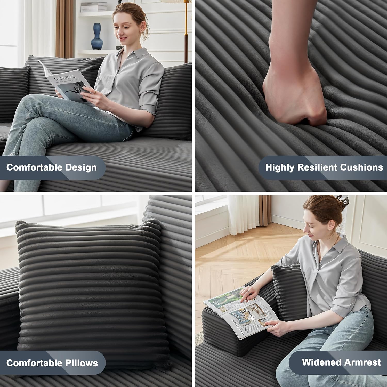 Lumen Boneless Cloud Couch 