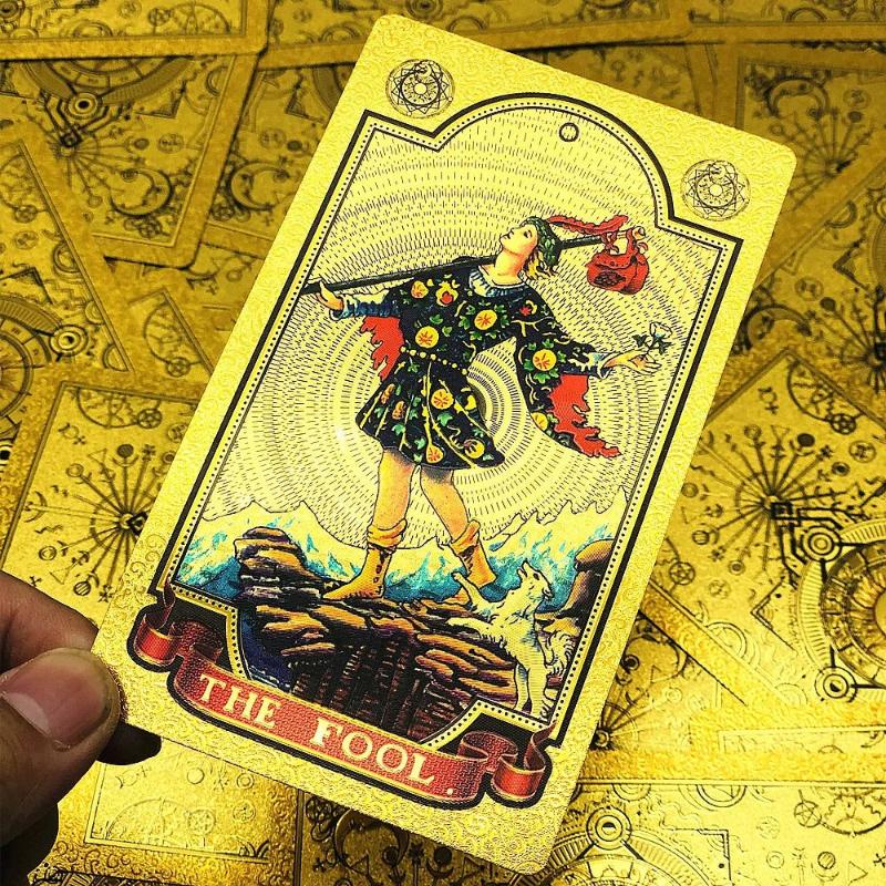 TarotCards – Mystiske gylne tarotkort