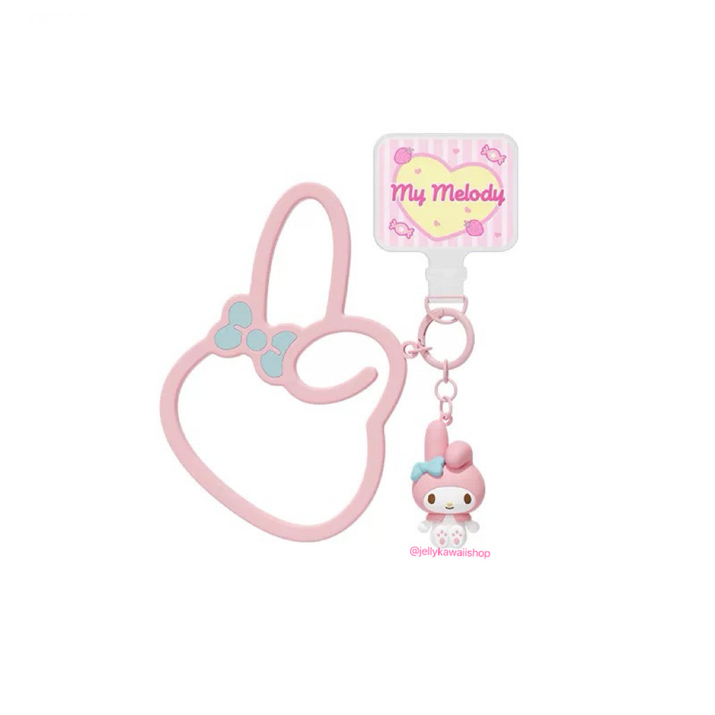 Sanrio Silicone Bracelet Charm Keychain