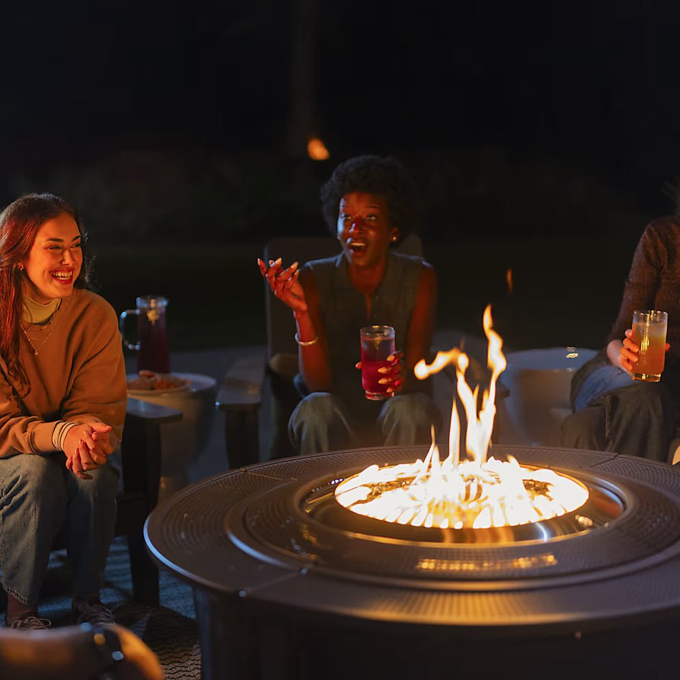 🔥 72,000 BTU Propane Fire Table – Smokeless Outdoor Patio Heater with Instant Flame