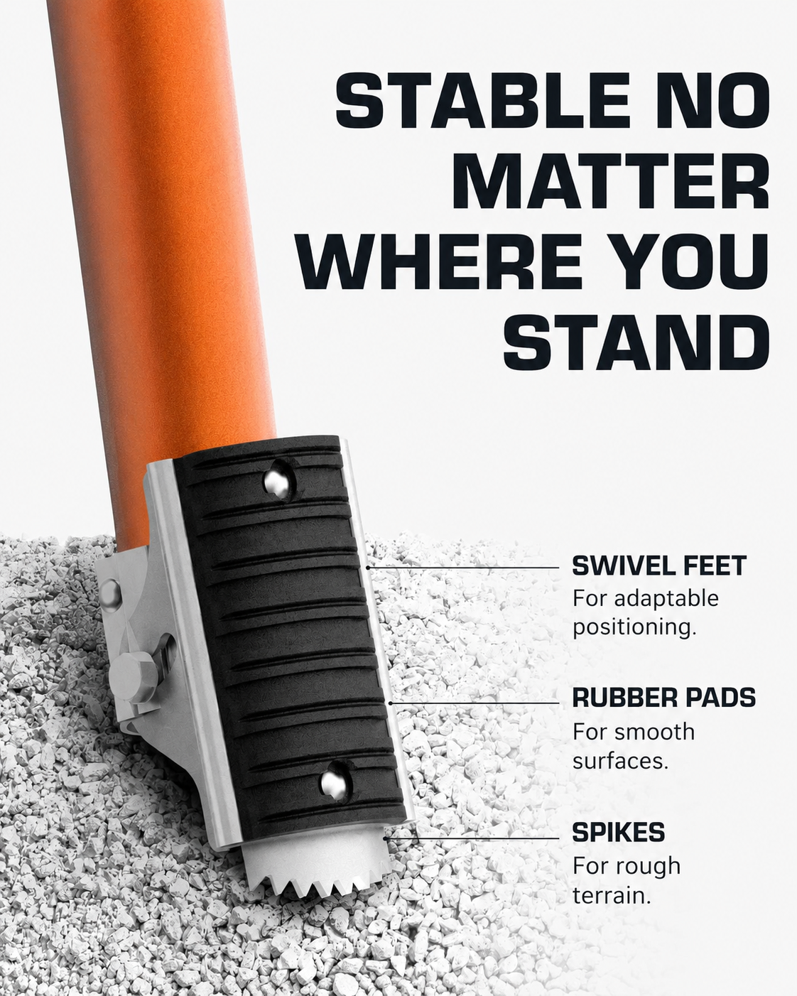 🔥 All-Terrain Multi-Position Fiberglass Ladder – Heavy-Duty, Stable & Easy to Move