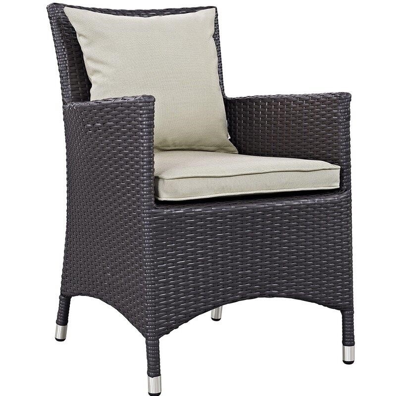 Brentwood Rectangular 10 - Person Dining Set with Cushions