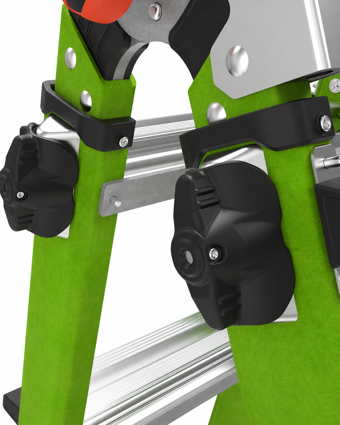 🔥 All-Terrain Multi-Position Fiberglass Ladder – Heavy-Duty, Stable & Easy to Move