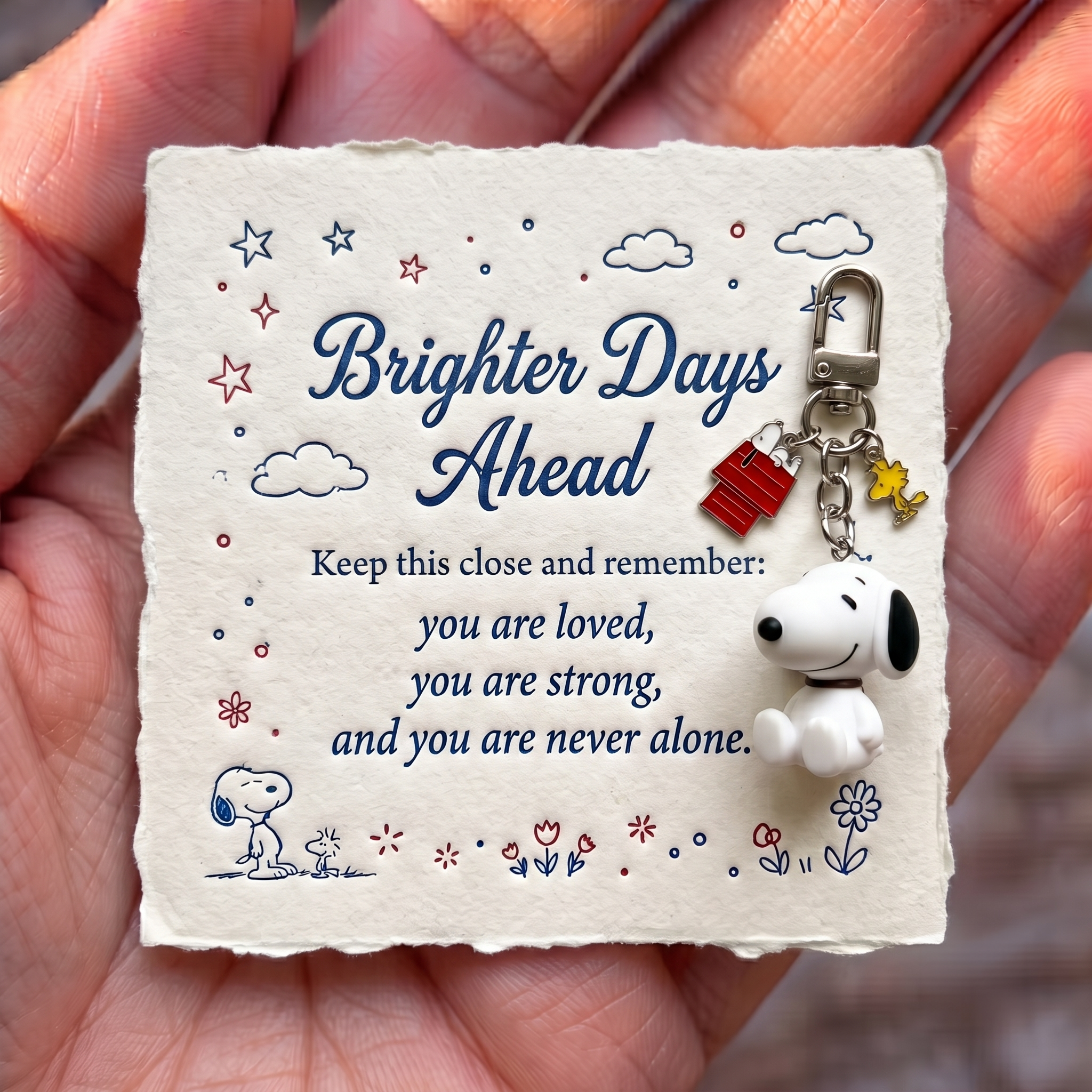 Emotional Support Keychain