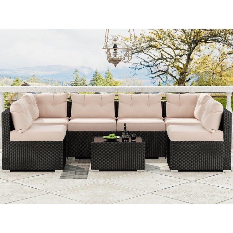 Erlond 300 - Person Seating Group with Cushions