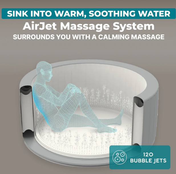 🔥Limited Availability🔥-Inflatable Hot Tubs  San Francisco HydroJet Pro™