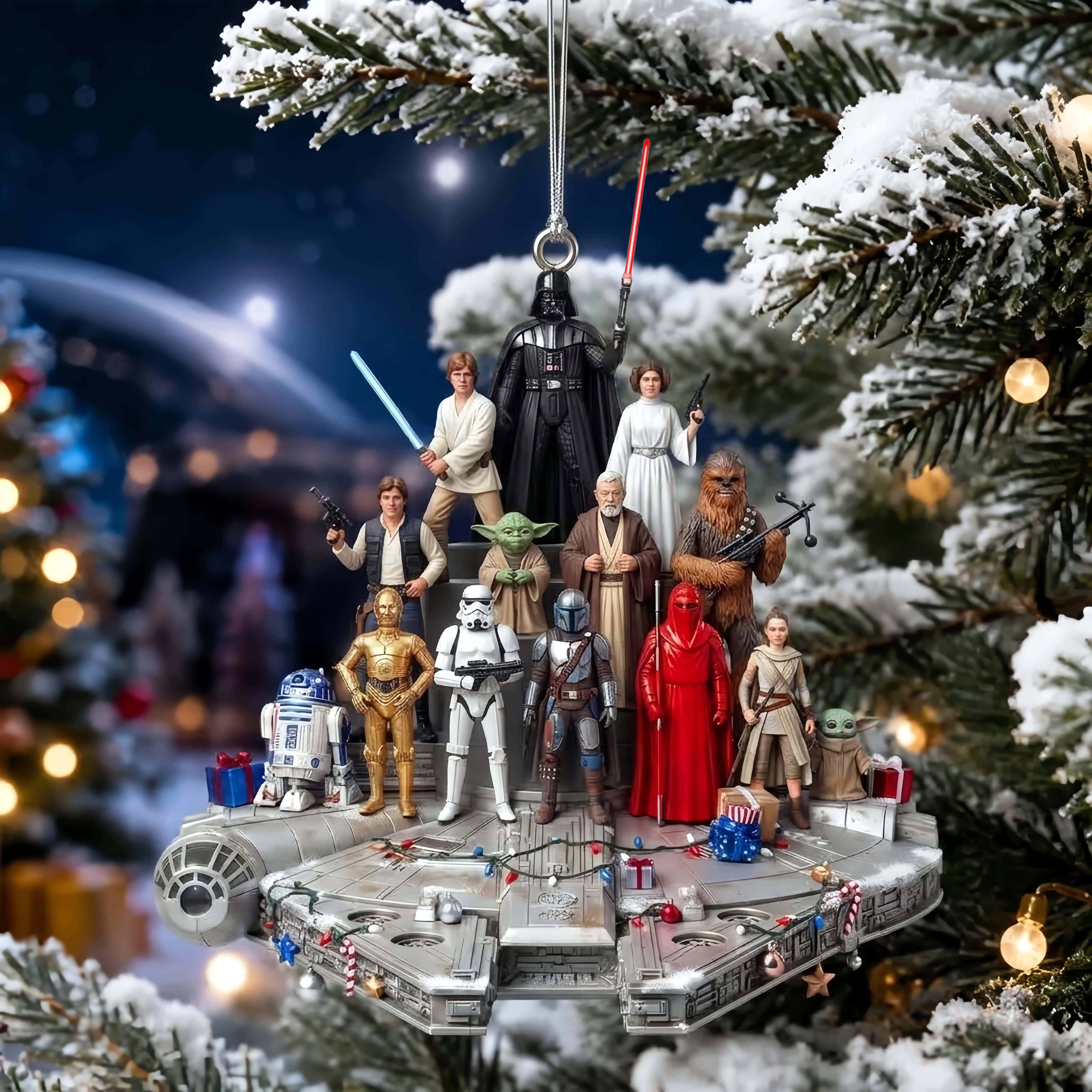 Millennium Falcon Holiday Ornament