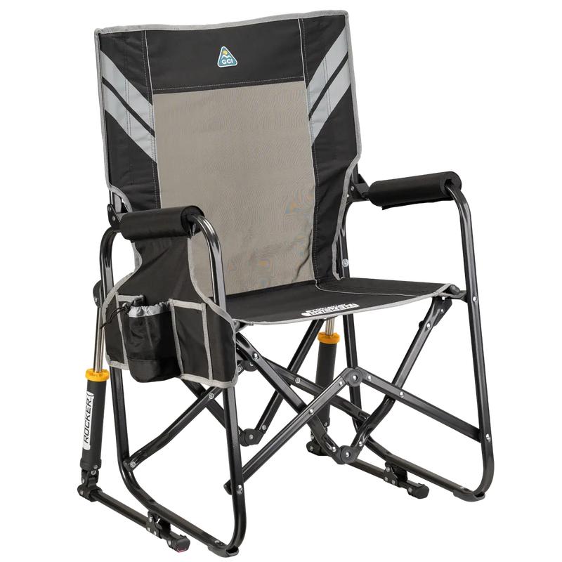 Outdoor Stowaway Rocker - Portable Camping Rocker Chair